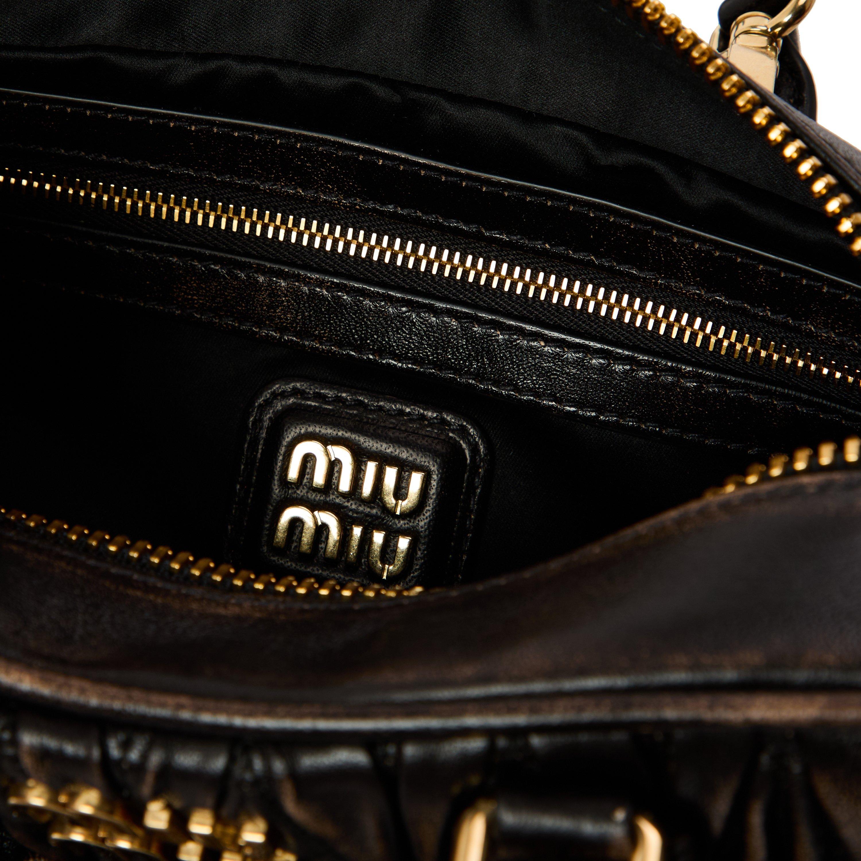 Caffe - Miu Miu - Women's Arcadie Matelasse Mini Bag - 4