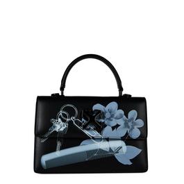 Off White Women's Jitney X-Ray Print Leather Handbag