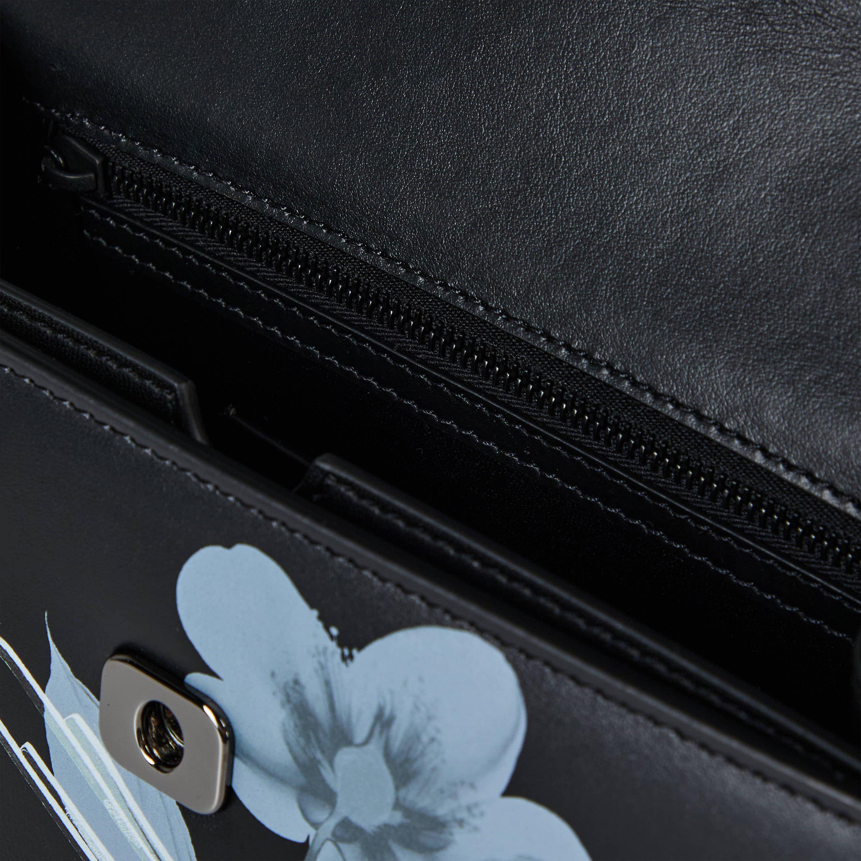 Black/White - Off White - Women's Jitney X-Ray Print Leather Handbag - 4