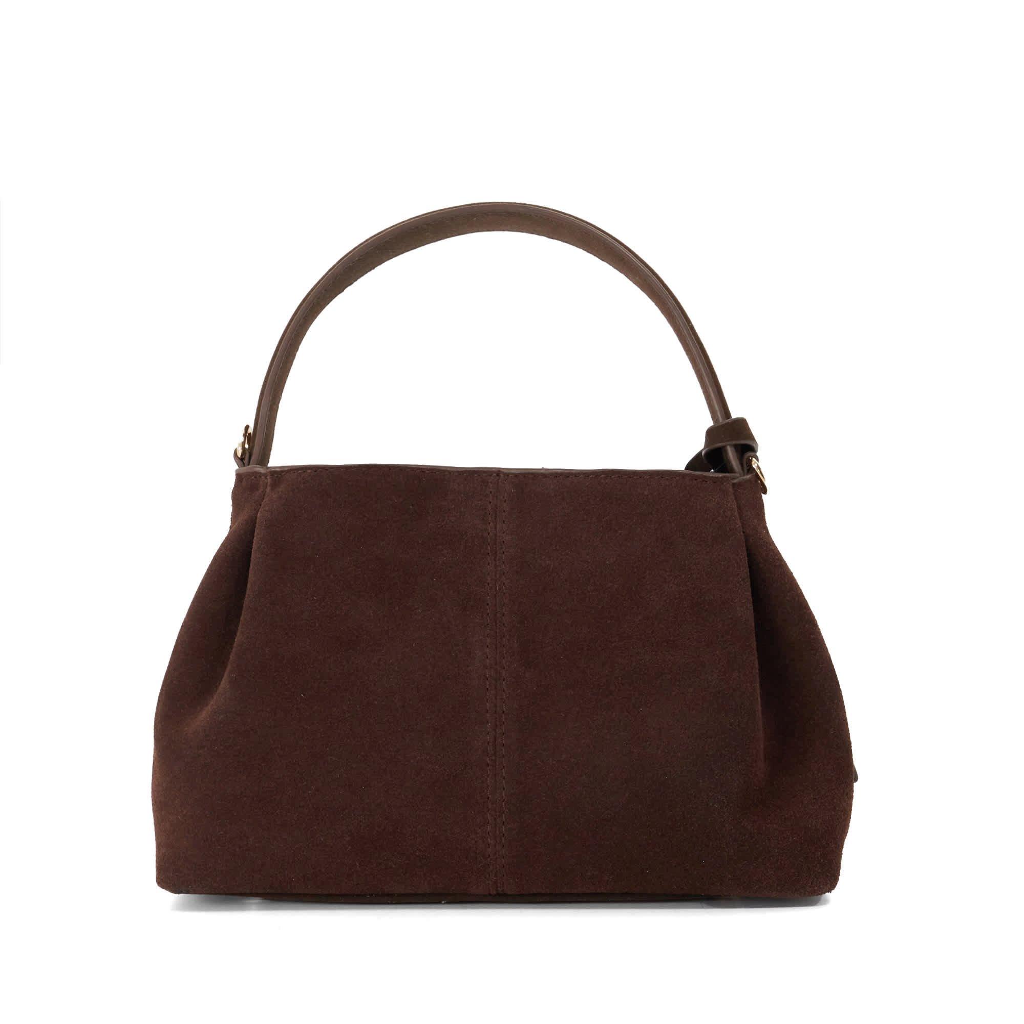 dark brown - Dune London - Women's Decades Leather Top-Handle Bag - 2