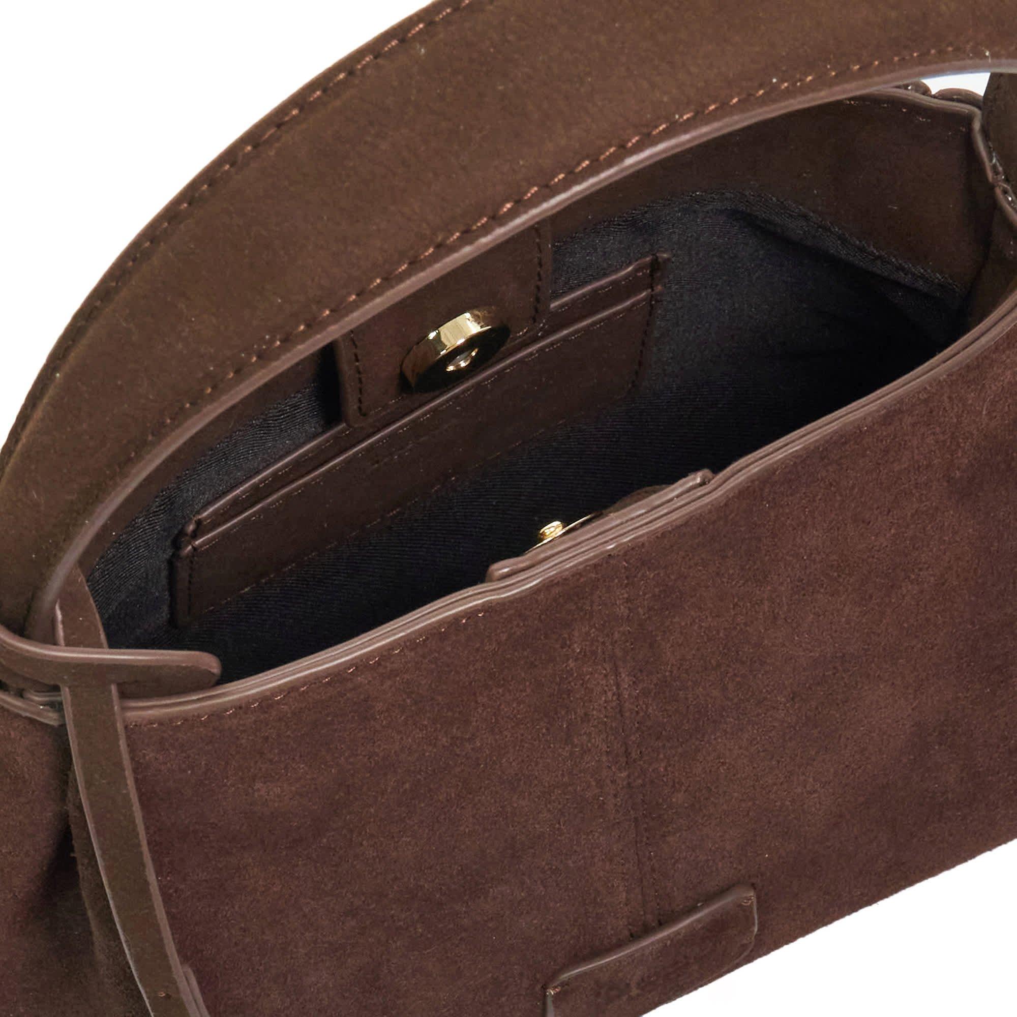 dark brown - Dune London - Women's Decades Leather Top-Handle Bag - 3