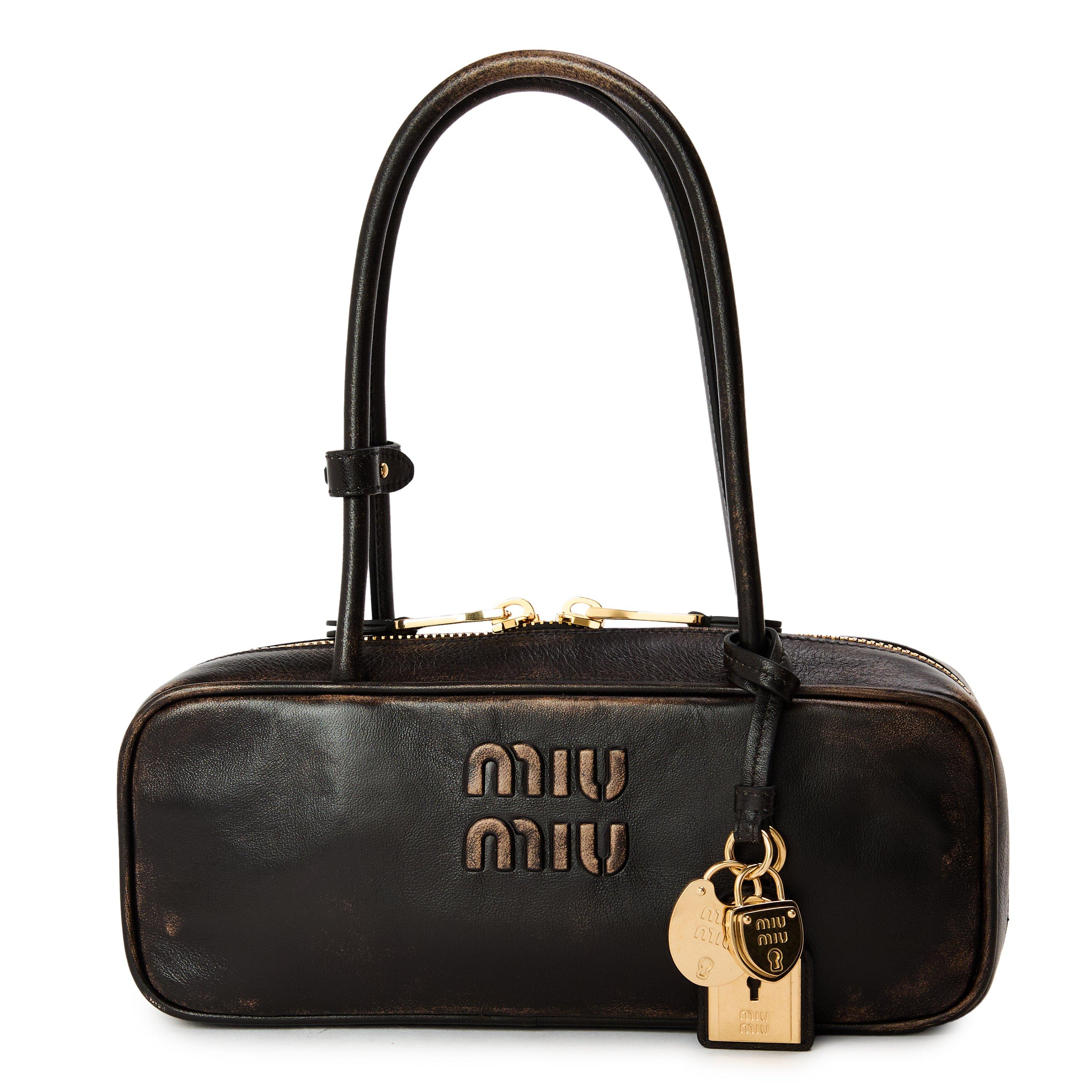 Miu Miu Women's Beau Nappa Top Handle Bag