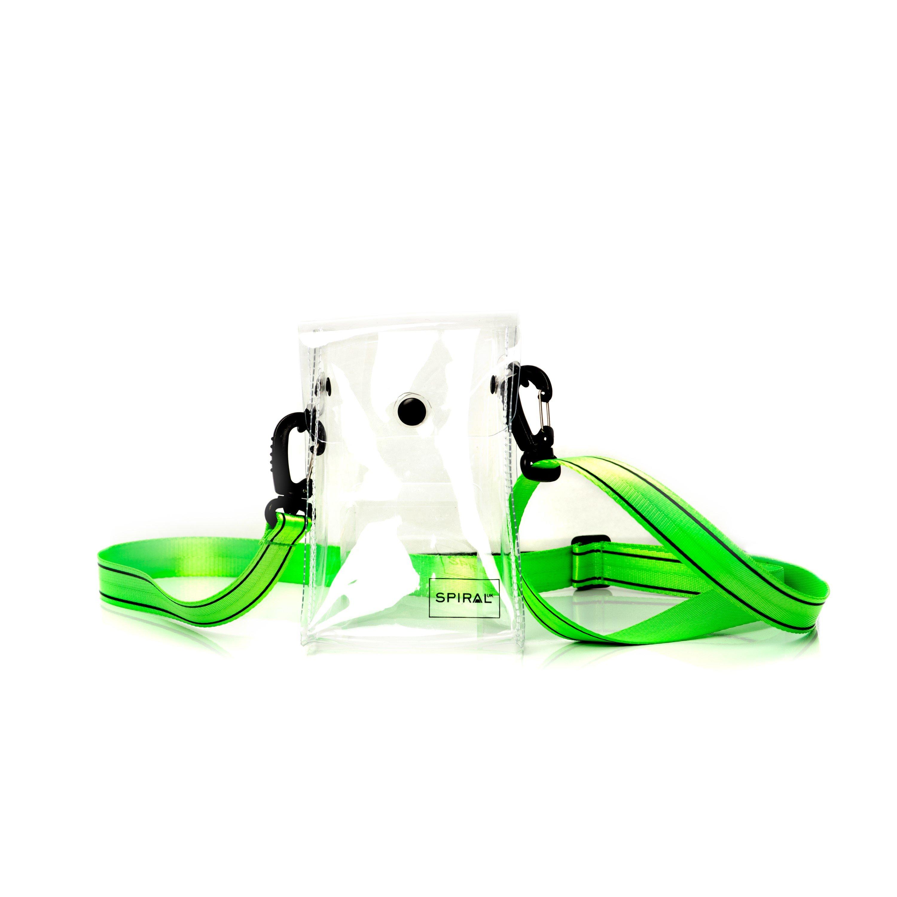 Spiral Women's Crossbody Bag - Clear