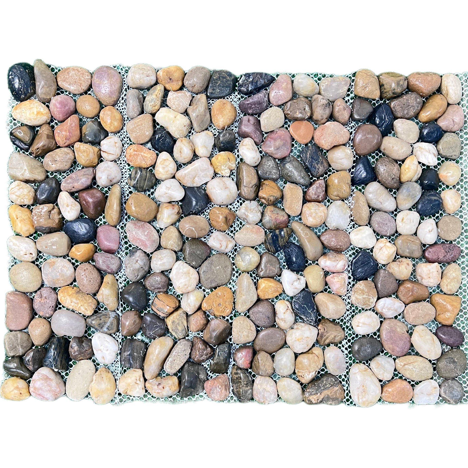 Natural - Linea - 4 Pack Pebble Path Edging - 2
