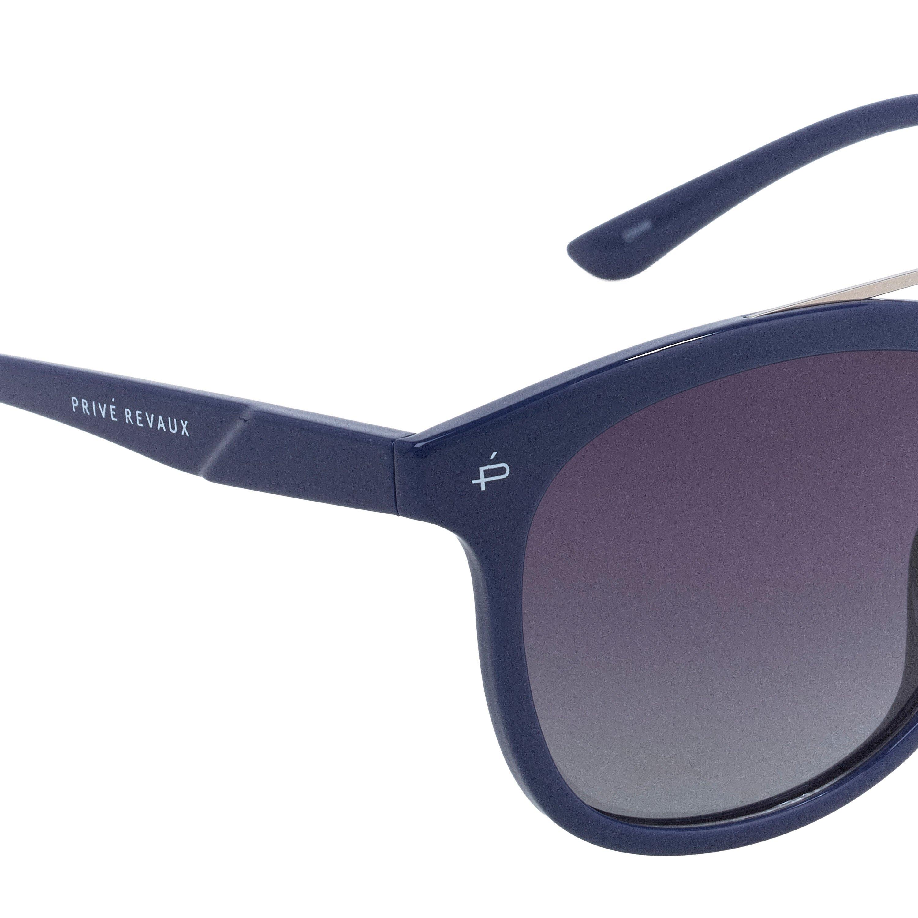 Blu - Prive Revaux - Adults The Judge Rectangle Sunglasses - 3