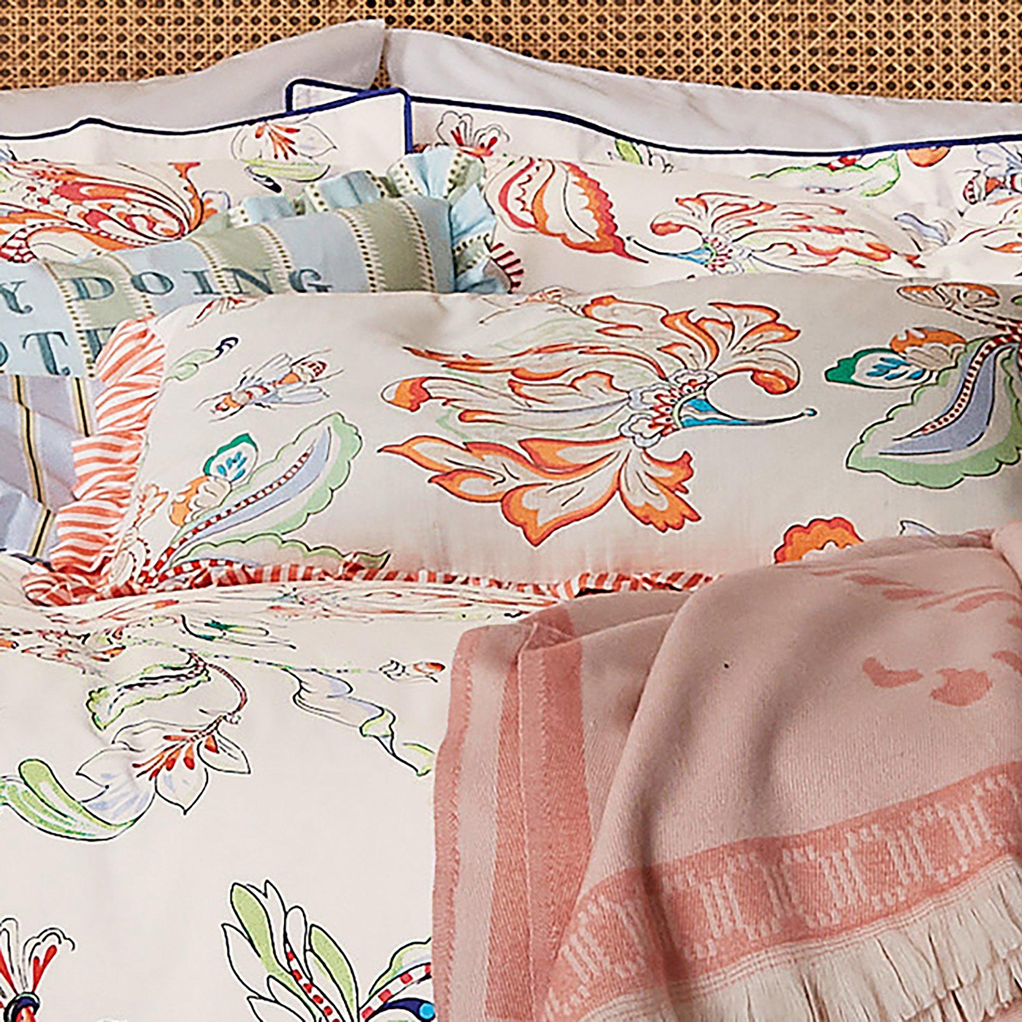 Multi - Yvonne Ellen - Signature Floral 60X40 Bed Cushion - 2