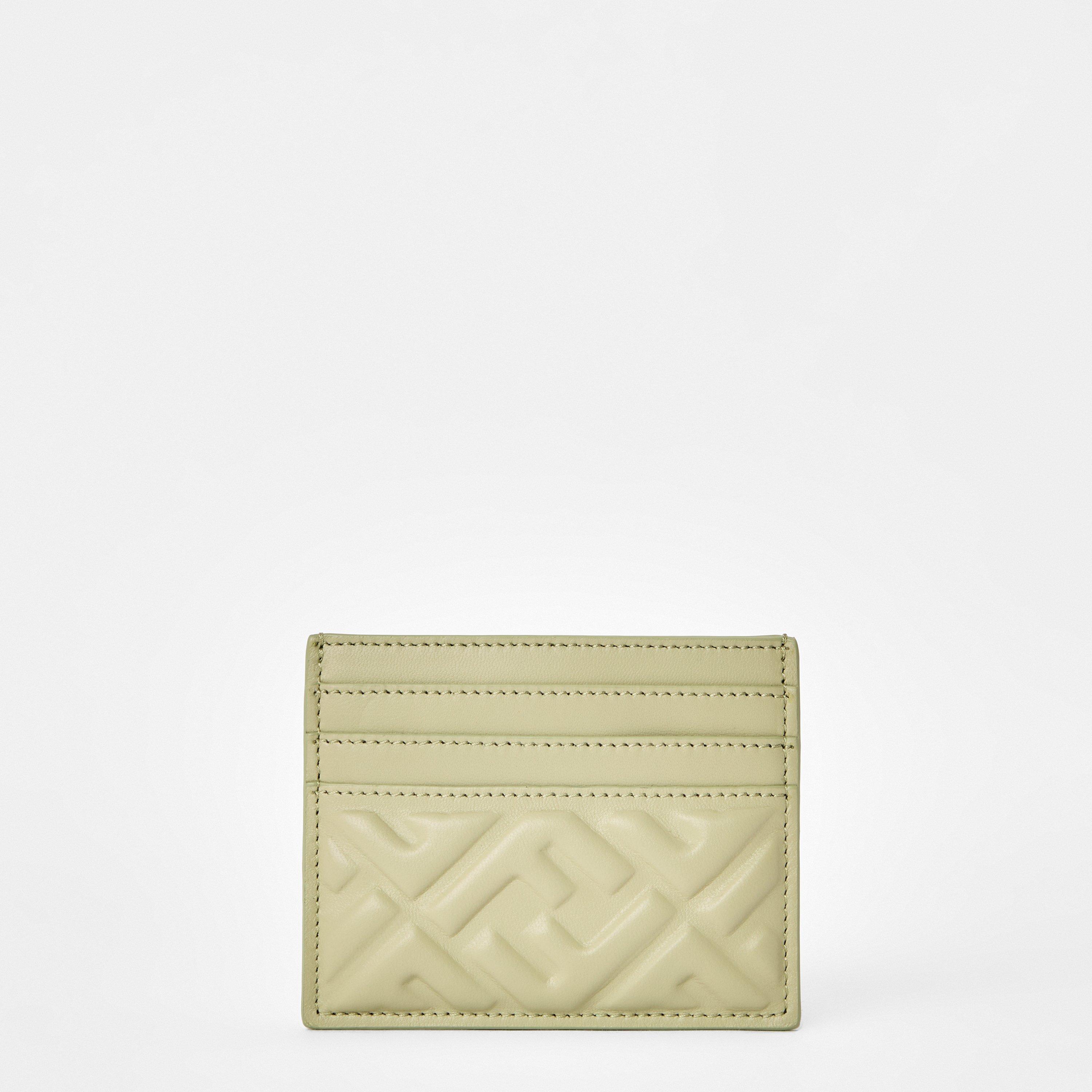 Fendi Logo Embossed Card Holder