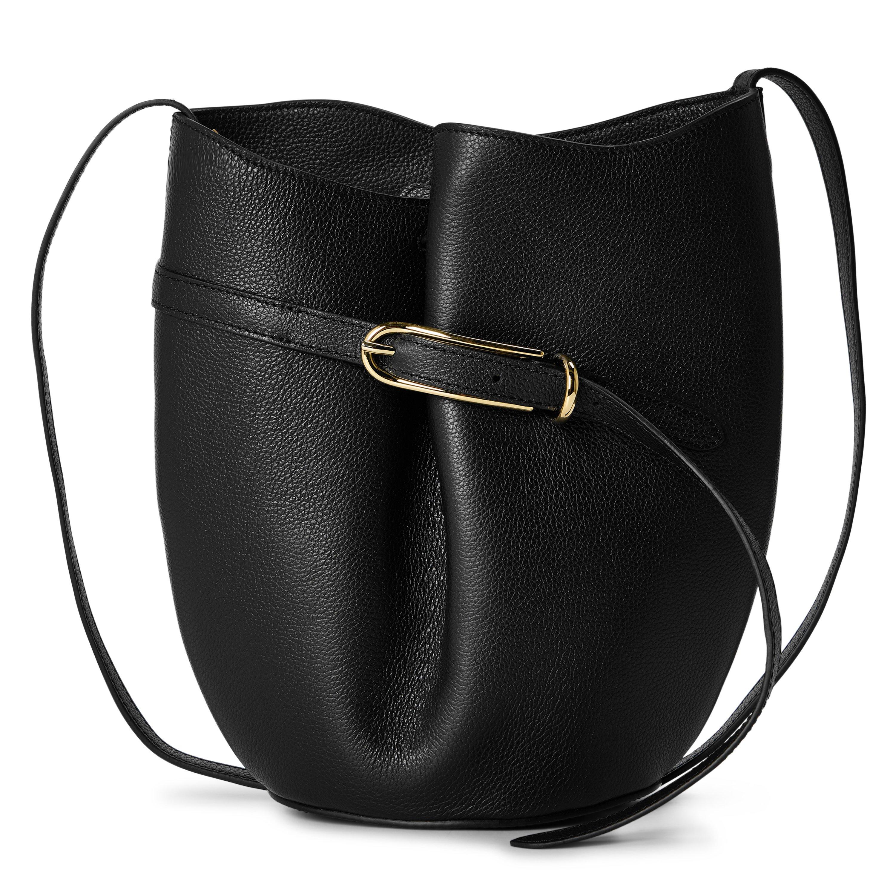 Belted Bucket Bag