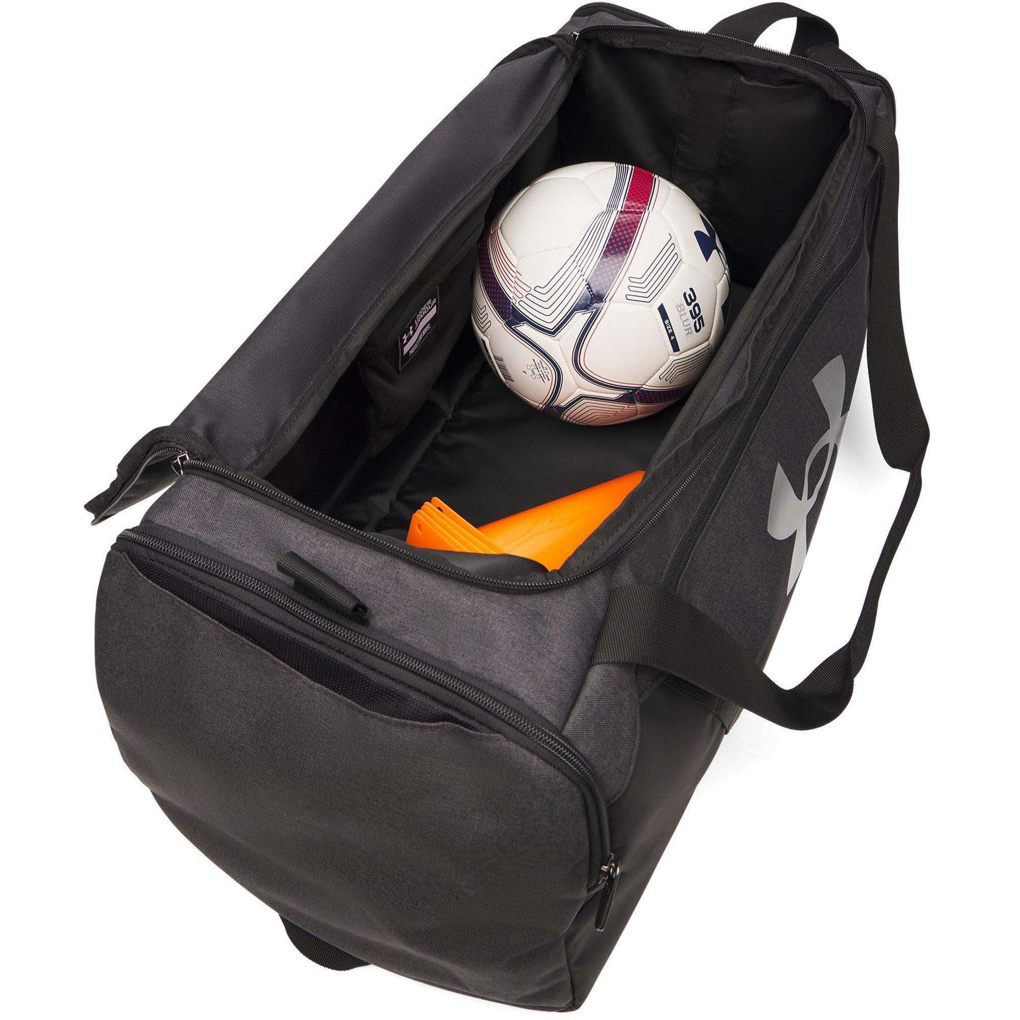 Heather/Blk/Slv - Under Armour - UA Undeniable 5.0 Medium Duffle Bag - 5