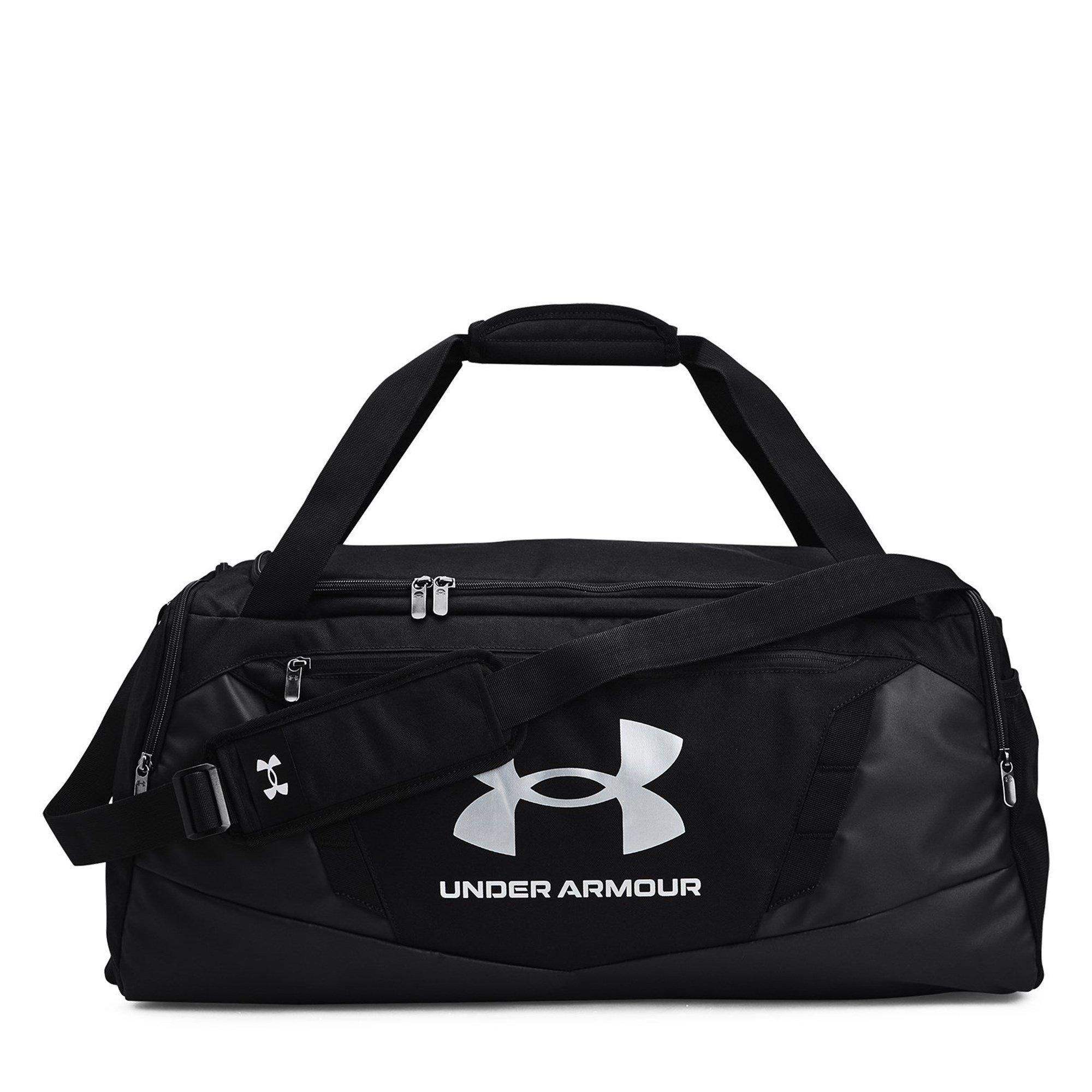 Black/Silver - Under Armour - UA Undeniable 5.0 Medium Duffle Bag - 1