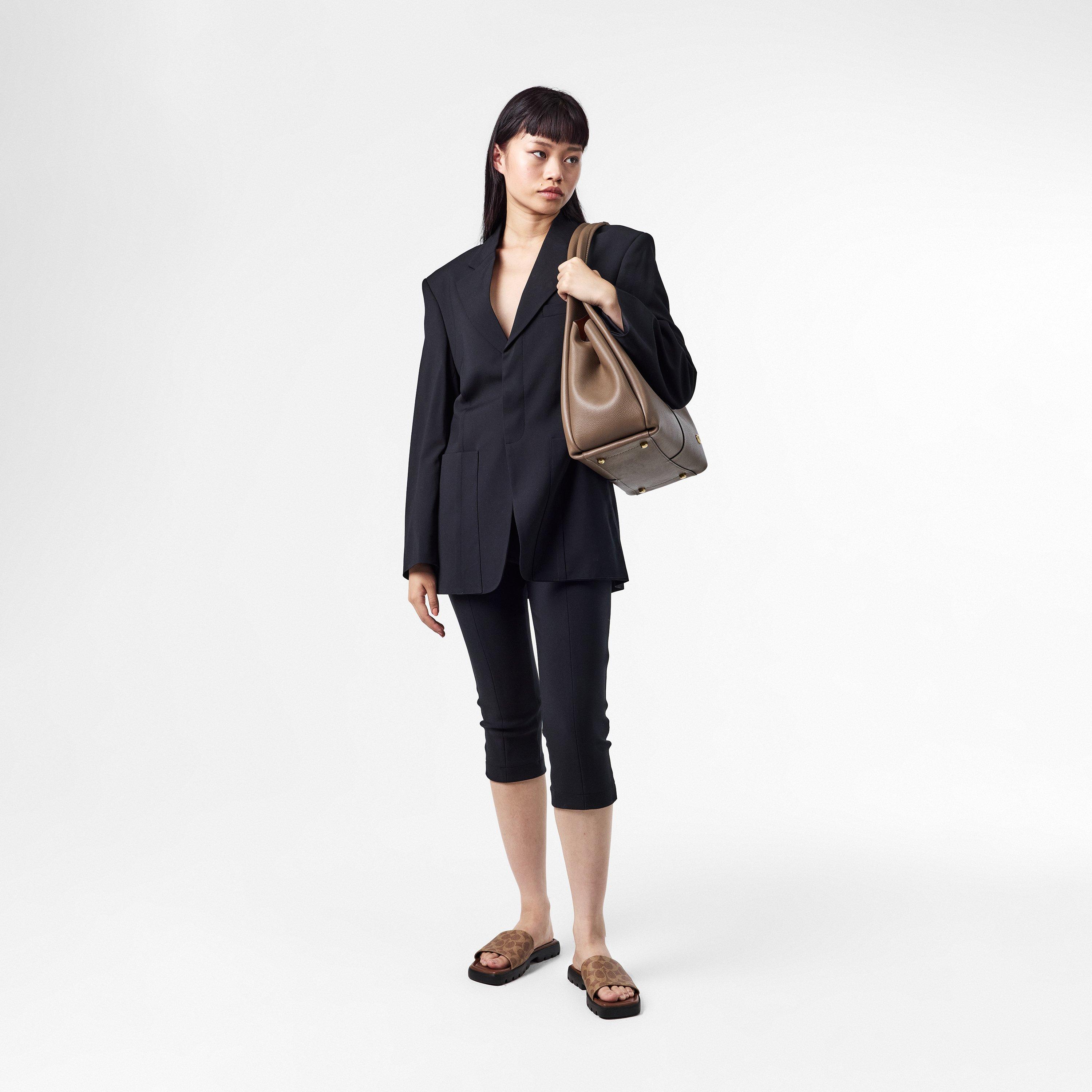 b4/dark stone - Coach - Lana Large Tote Bag - 6