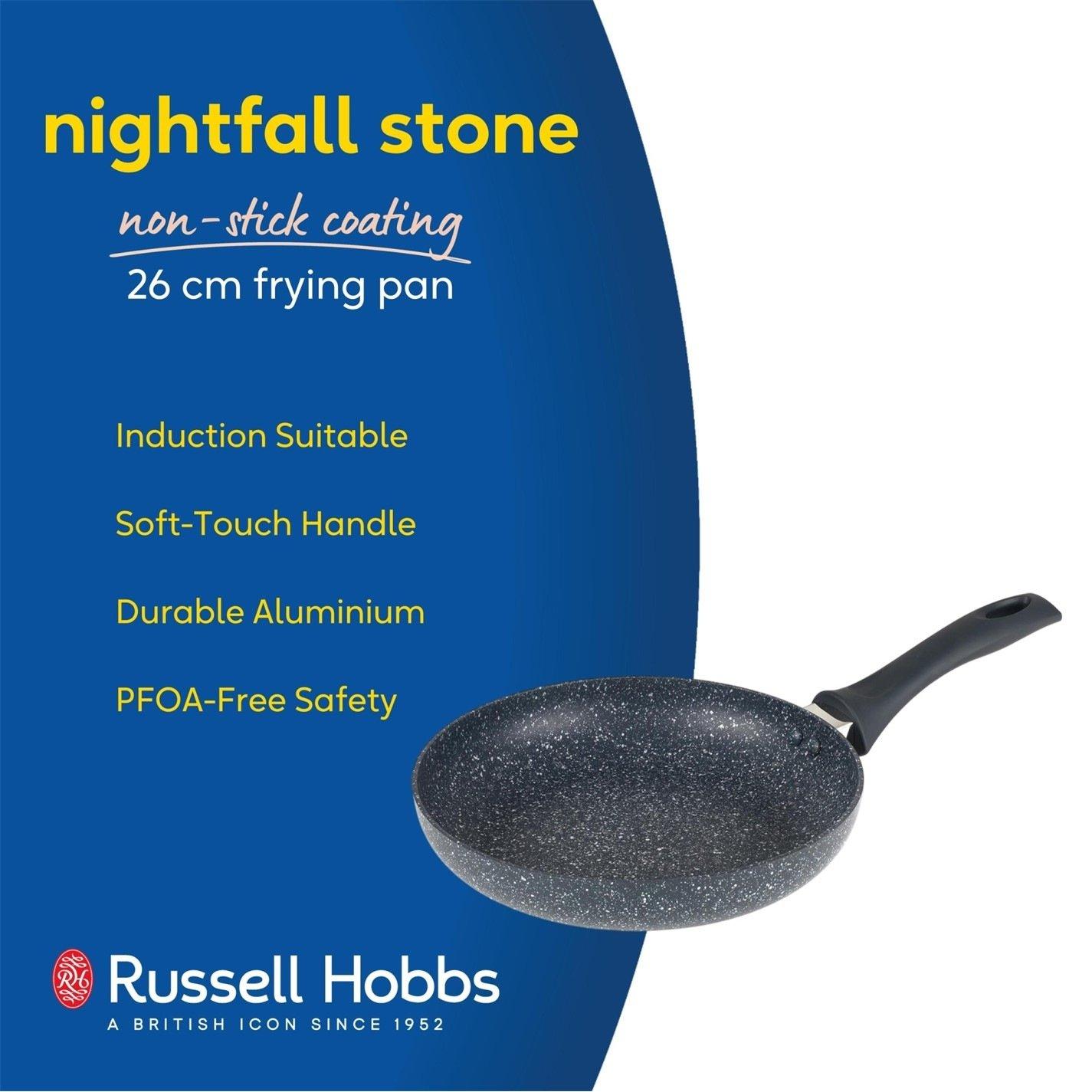 Grey - Russell Hobbs - 26cm Stone Frypan 00 - 2