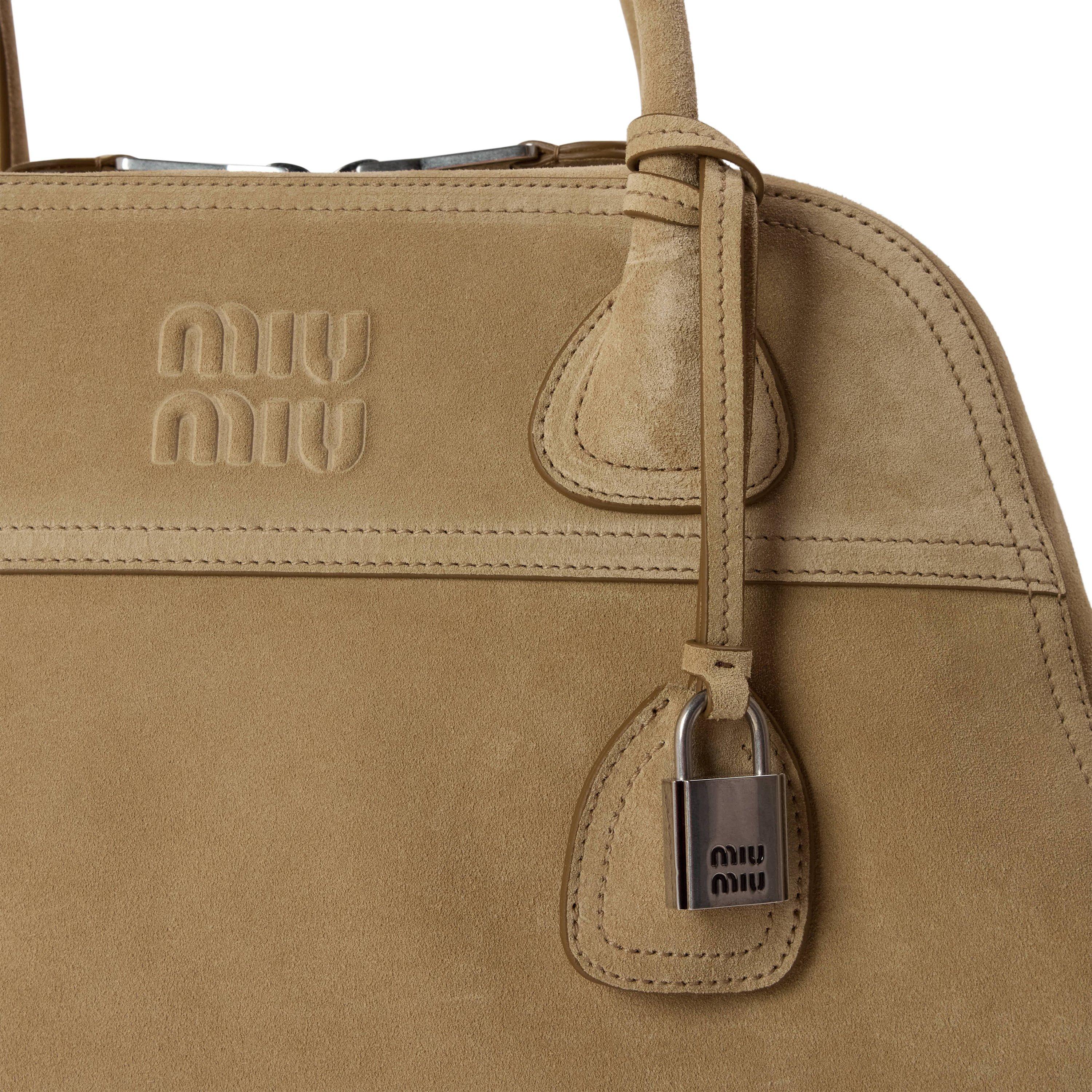 Ecru - Miu Miu - Women's Grab Bag Top Handle - 4