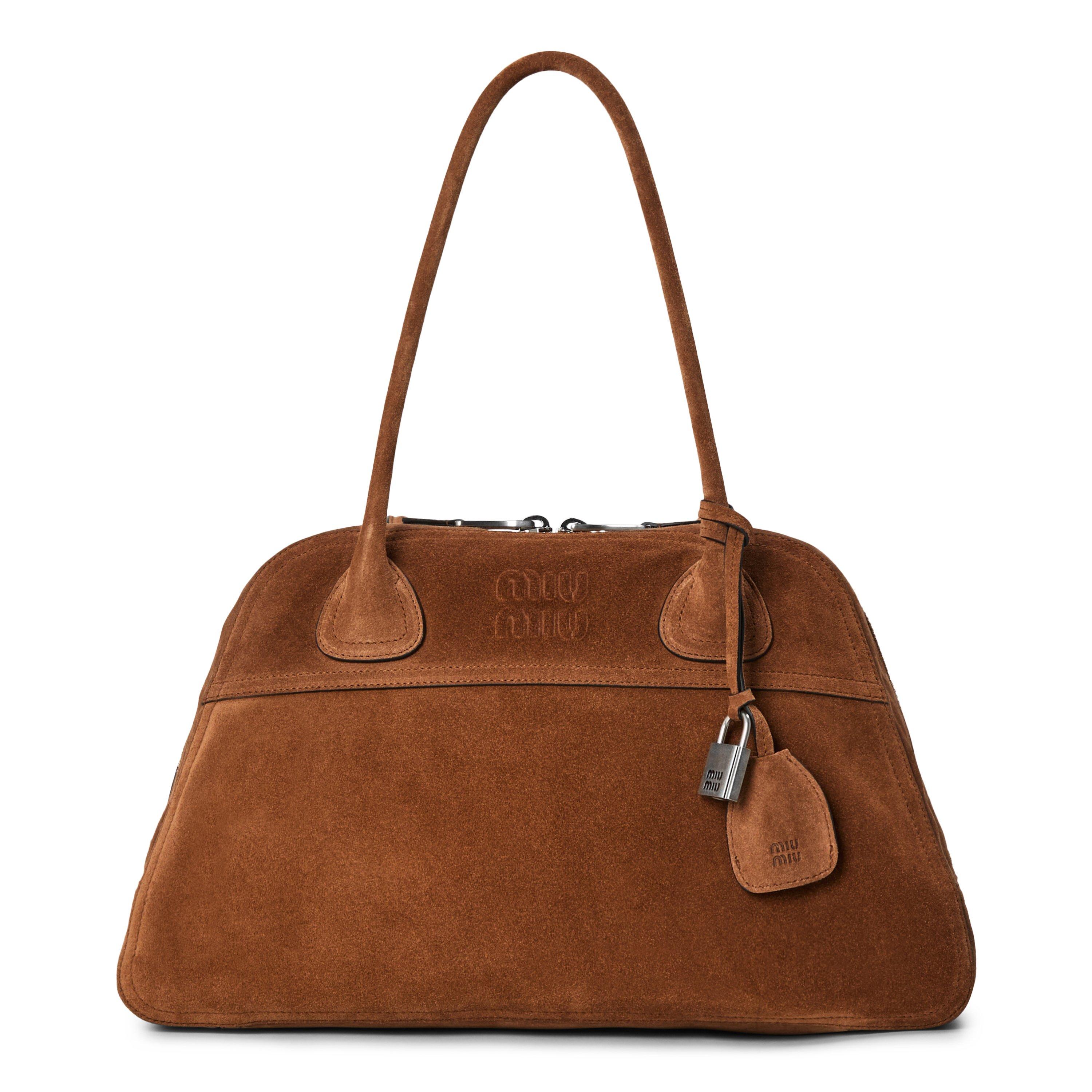 Cacao - Miu Miu - Women's Grab Bag Top Handle - 1