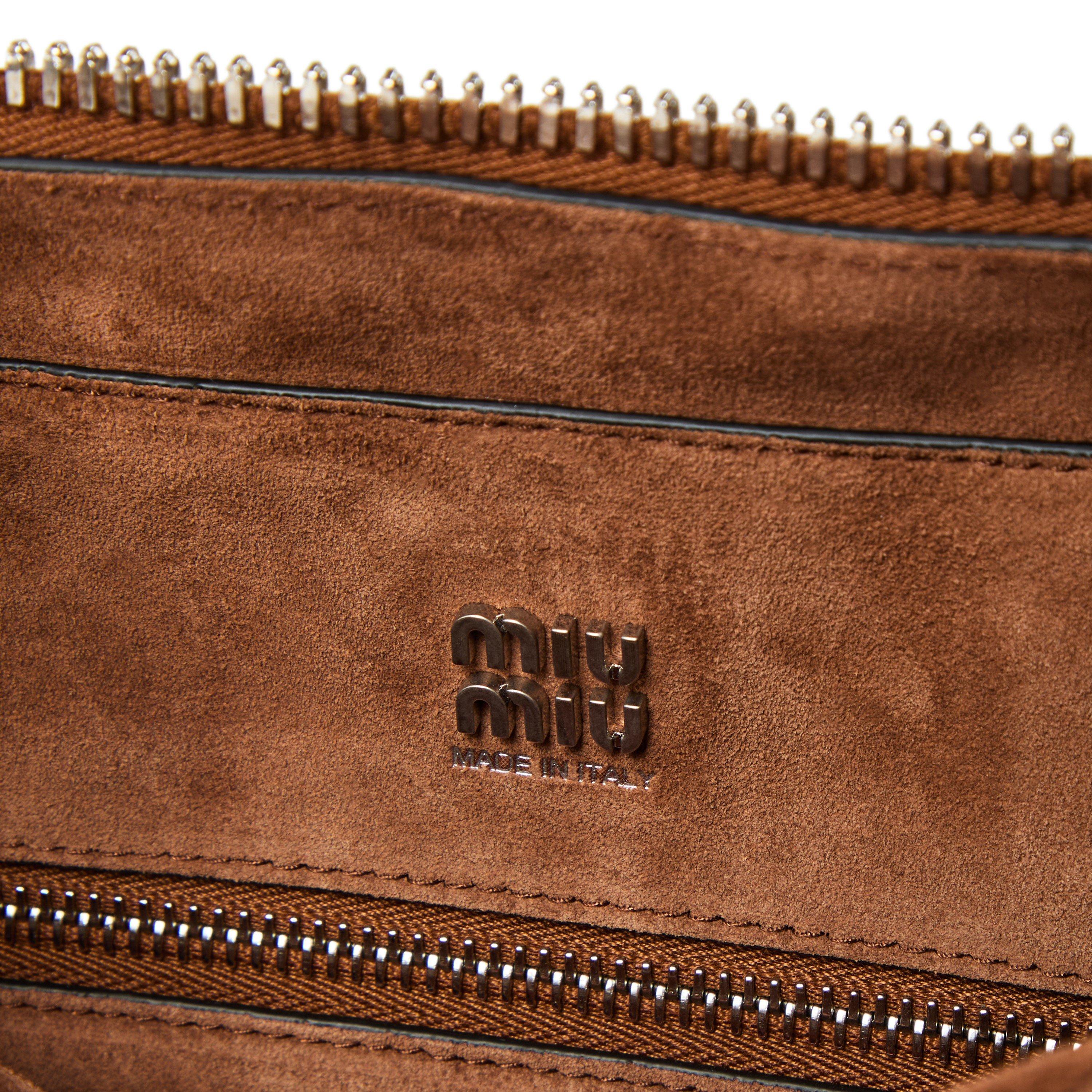 Cacao - Miu Miu - Women's Grab Bag Top Handle - 5