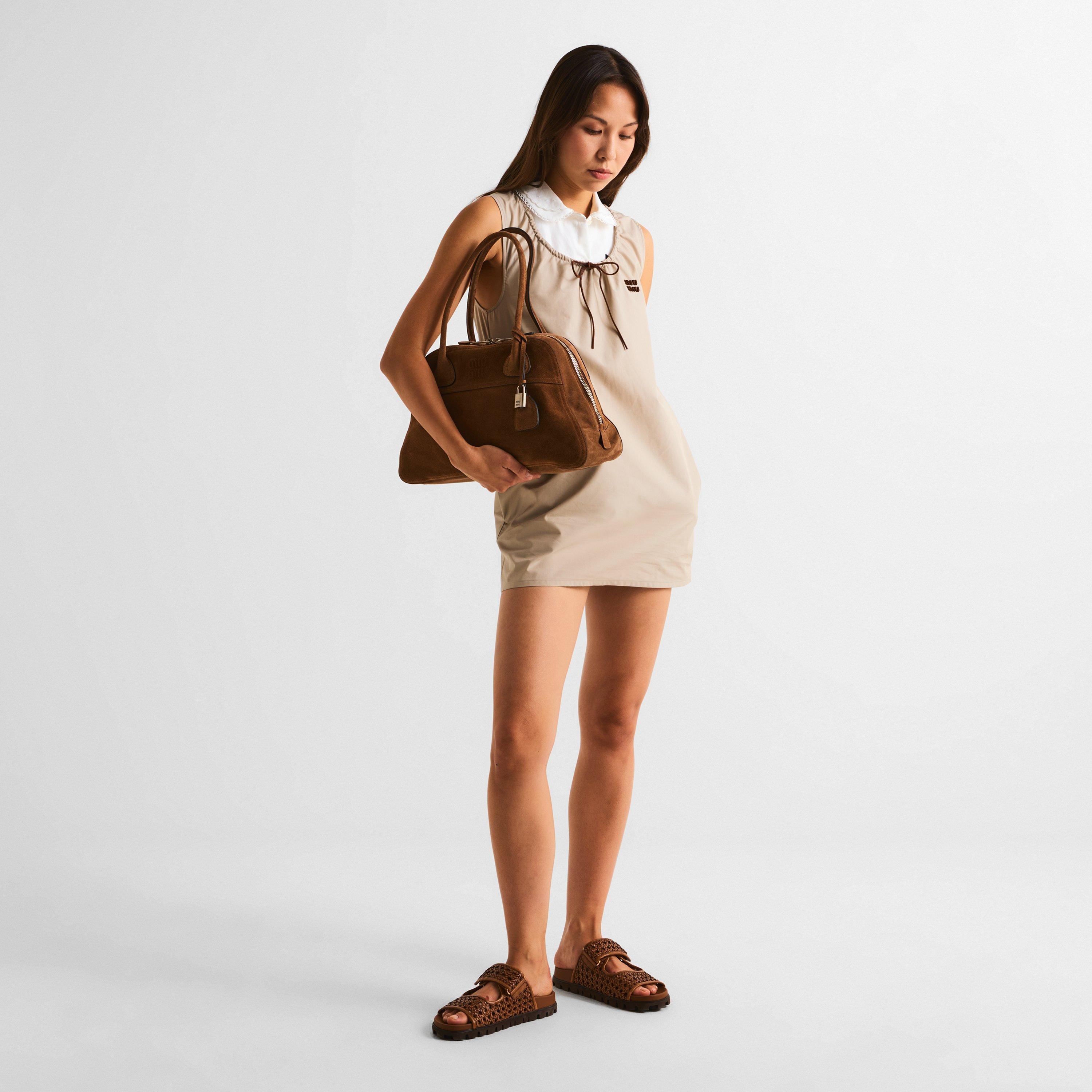 Cacao - Miu Miu - Women's Grab Bag Top Handle - 6