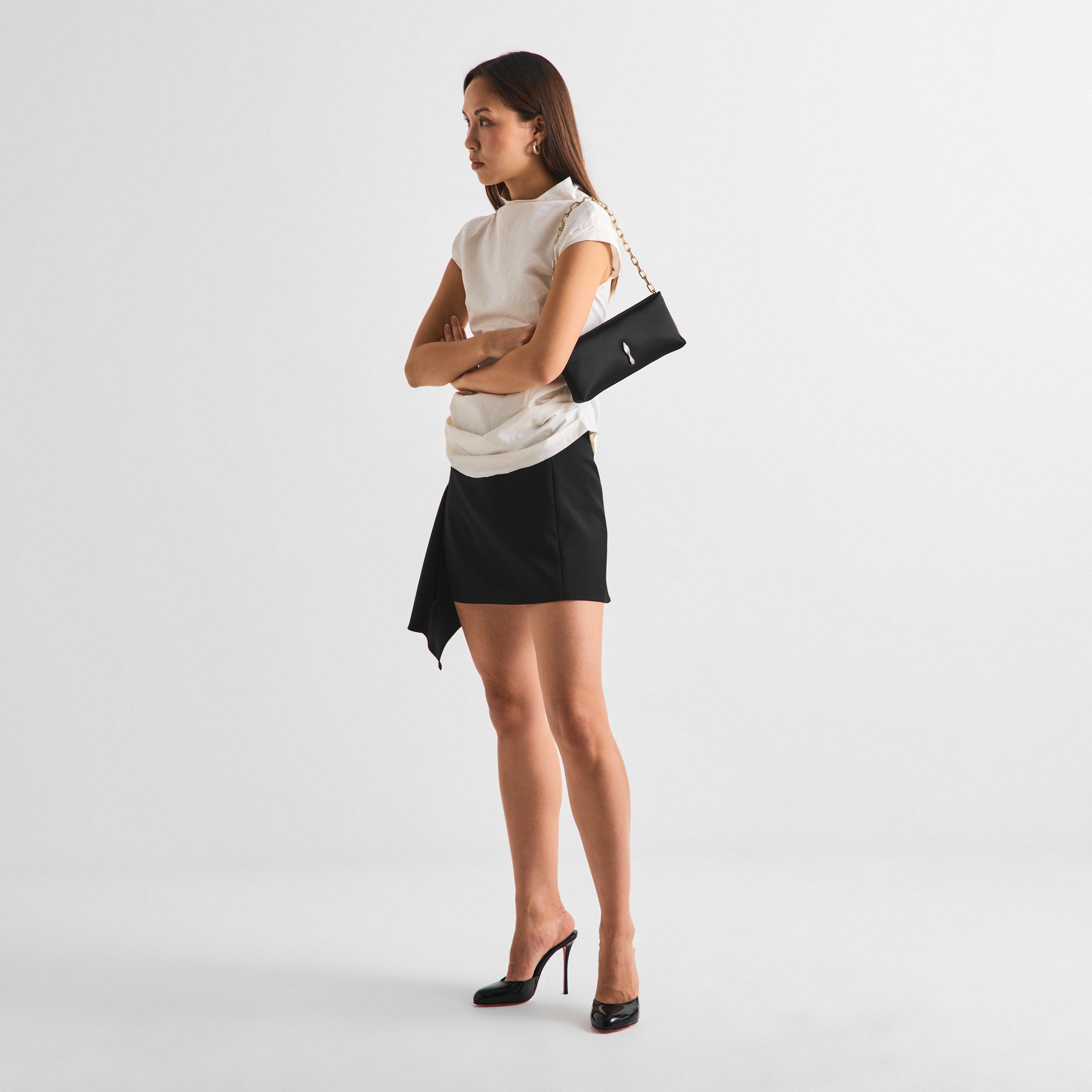Black - Christian Louboutin - Women's Maykimay Chain Pouch - 4