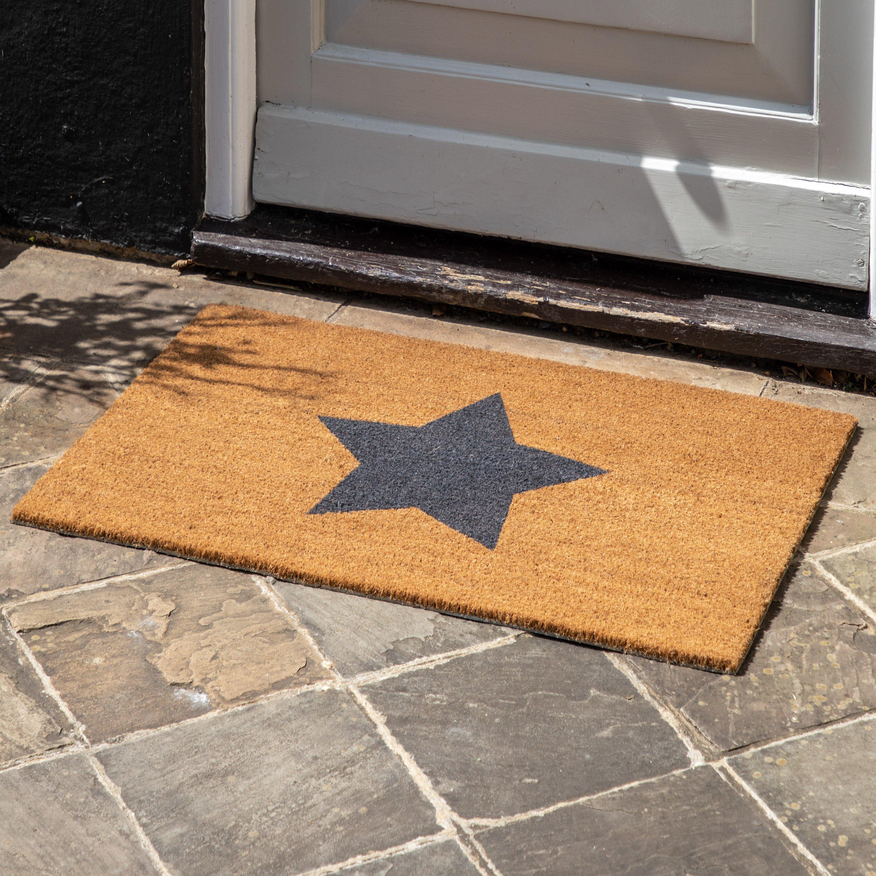 45 X 35 cm - Gallery - Jumbo Star Coir Doormat - 1