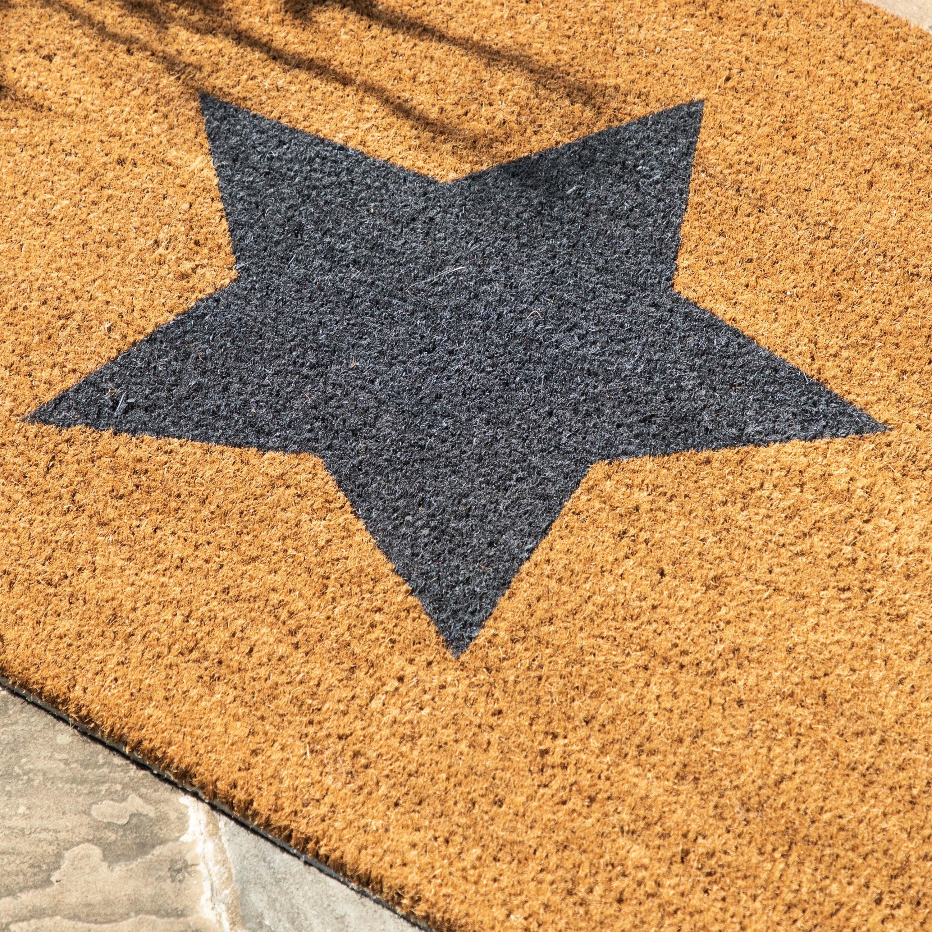 45 X 35 cm - Gallery - Jumbo Star Coir Doormat - 2