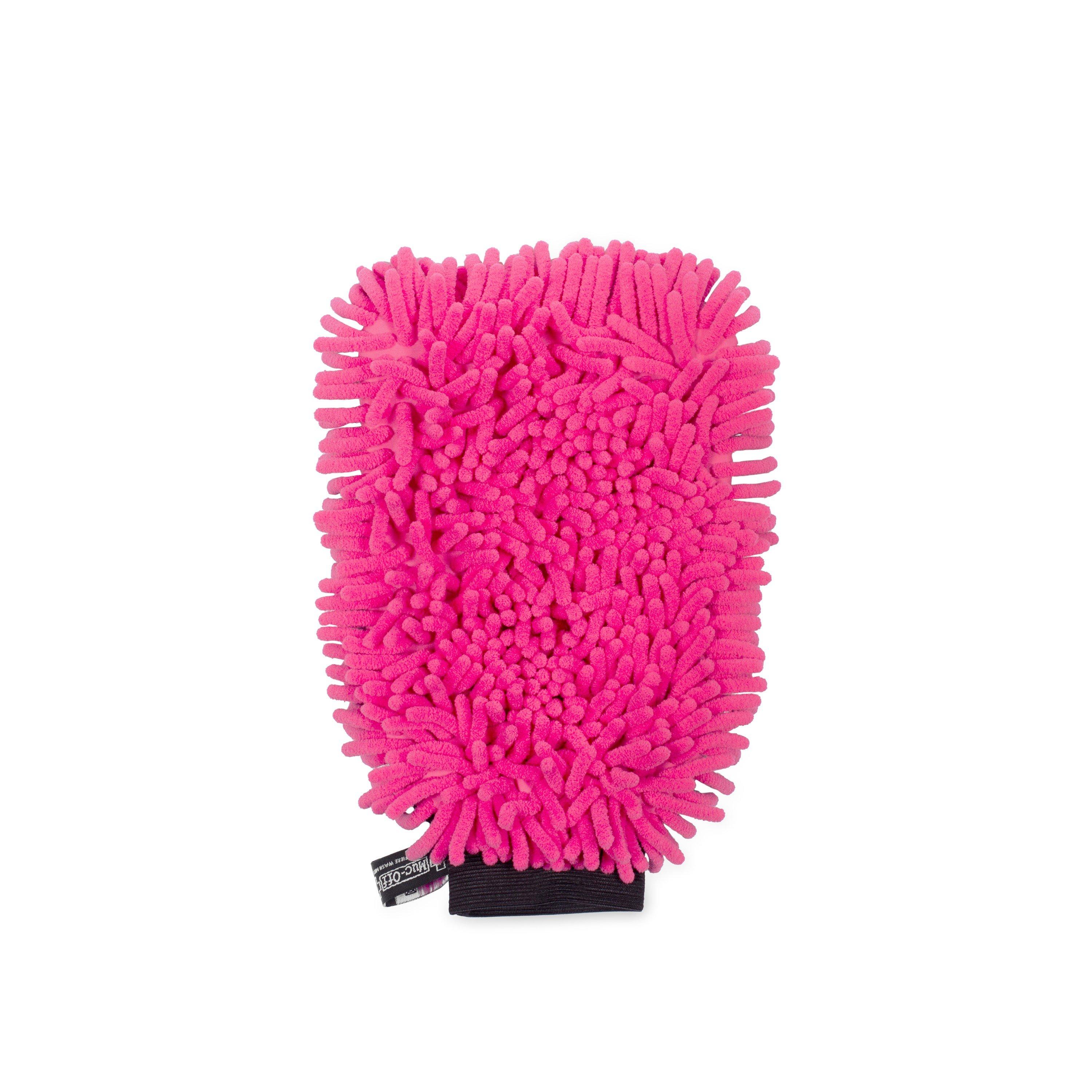 Pink - Muc-Off - 2-in-1 Microfibre Wash Mitt - 2