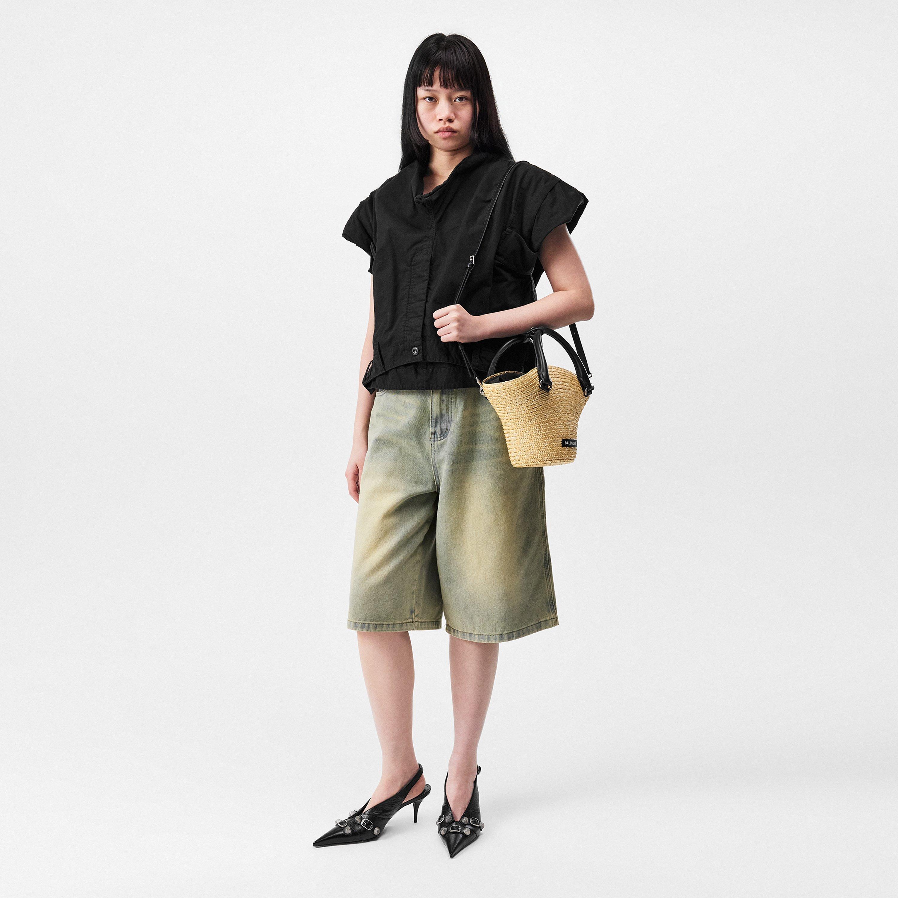 Natural - Balenciaga - Mini Tote Bag - 6