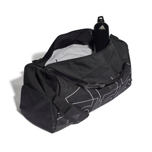 Black/White - adidas - Badge Of Sport Medium Duffle Bag - 4
