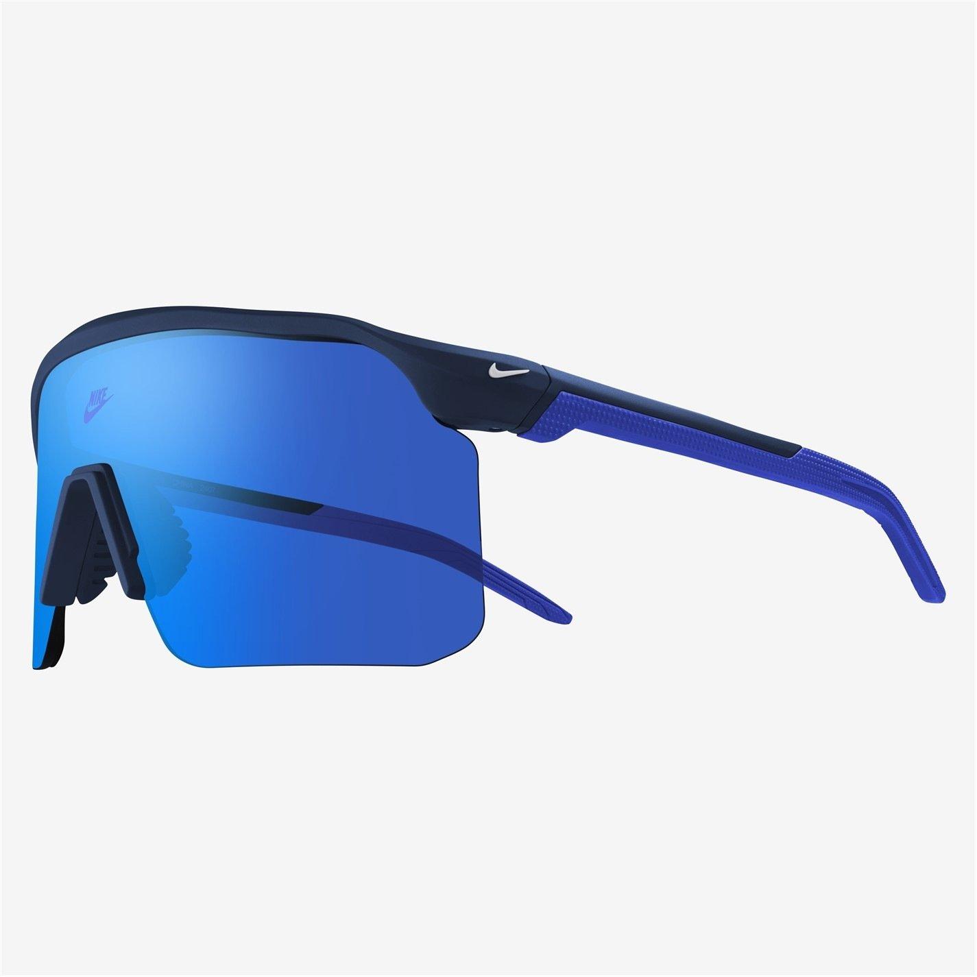 Nike  Blue Expedition Shield Sunglasses