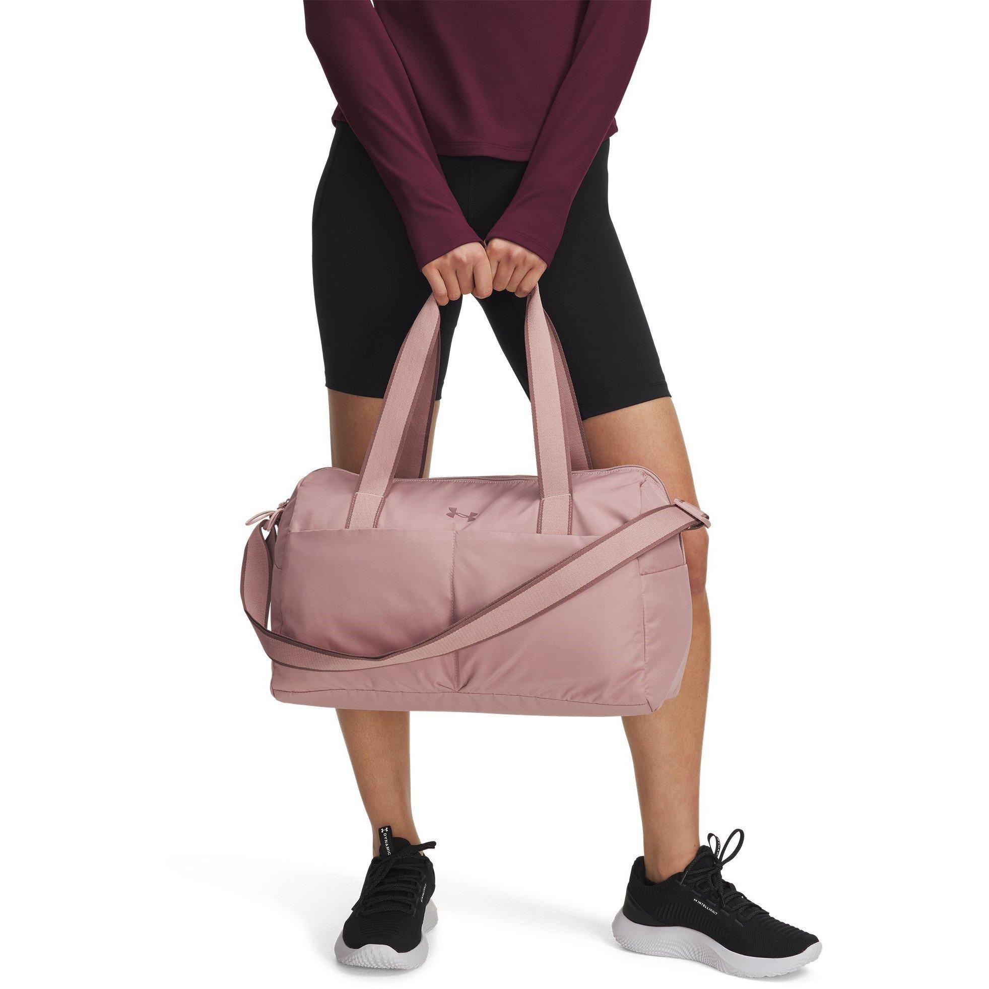 T.Pink/Maroon - Under Armour - Studio Lite Duff Holdall - 3