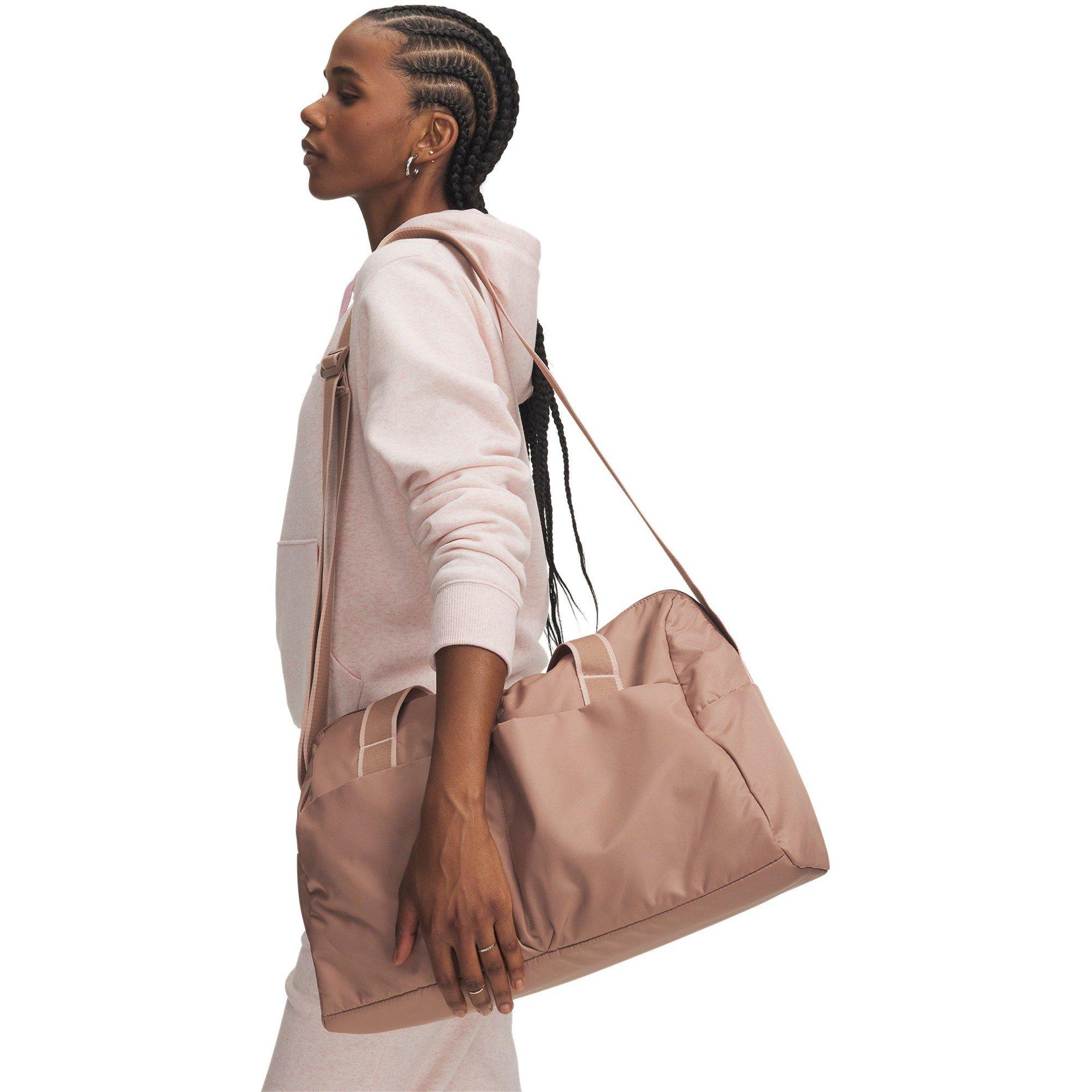 Almond/Pink - Under Armour - Women's Studio Lite Duff Holdall - 3
