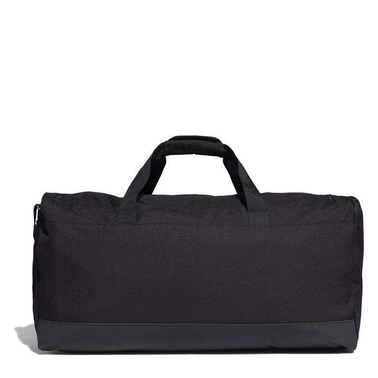 Noir/Blanc - adidas - Maison Margiela check-print panel tote bag - 2