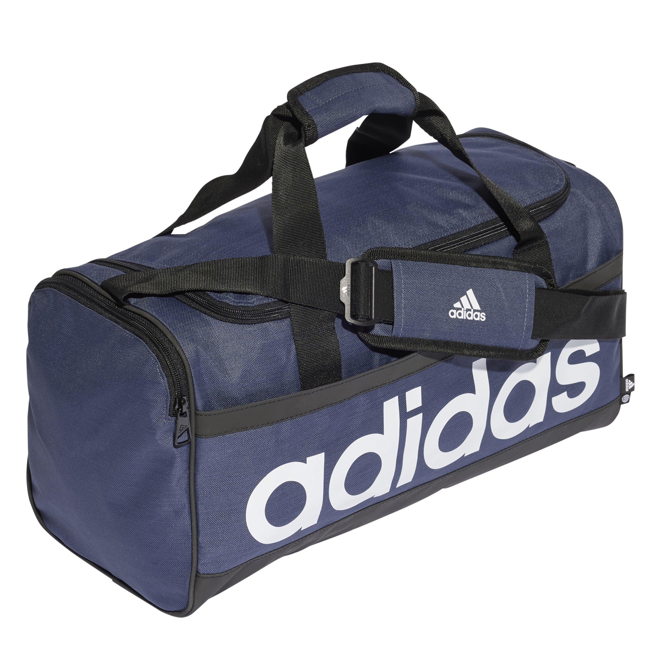Equipo Azul Marino/Blanco - adidas - Essentials Linear Duffle Bag Medium - 3