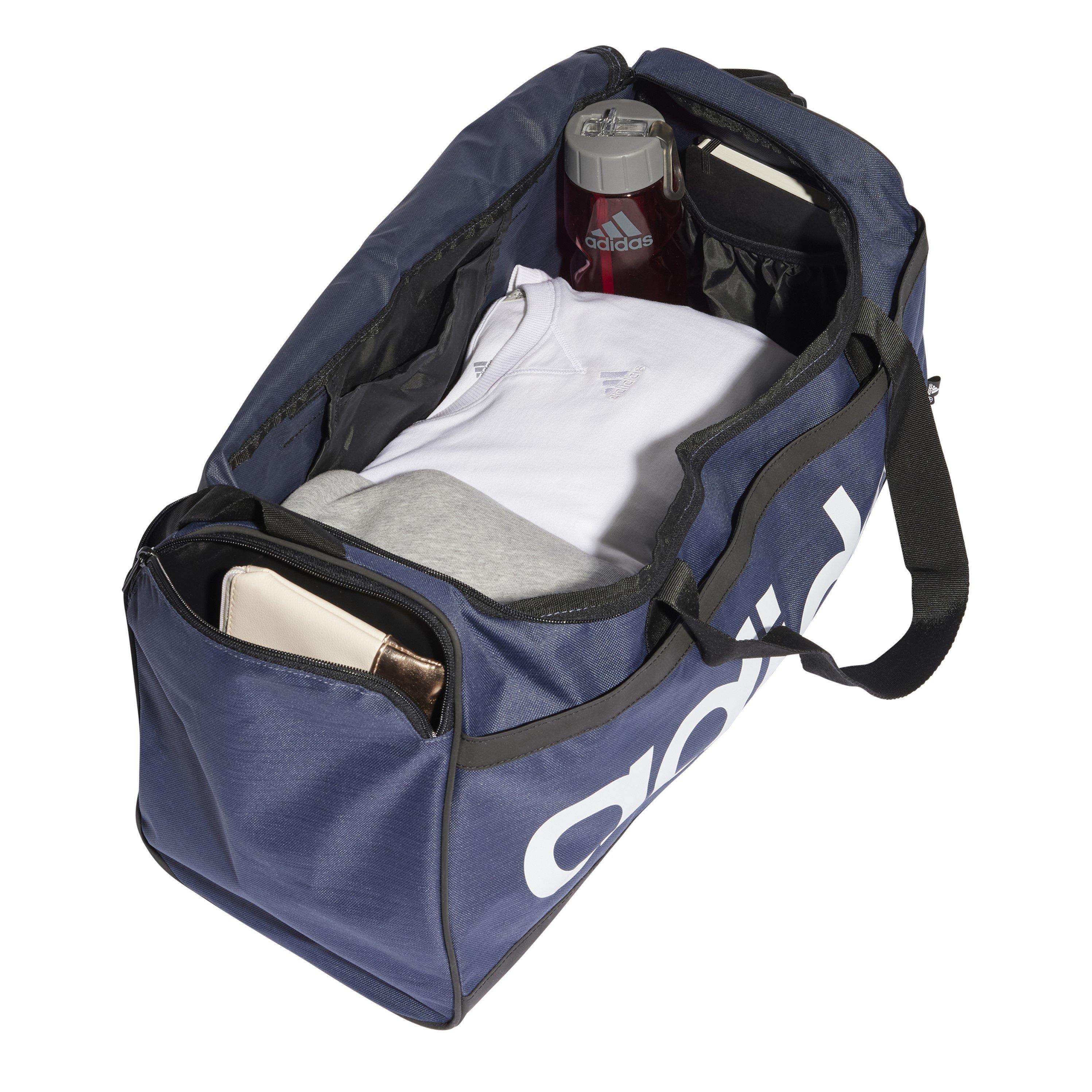 Equipo Azul Marino/Blanco - adidas - Essentials Linear Duffle Bag Medium - 4