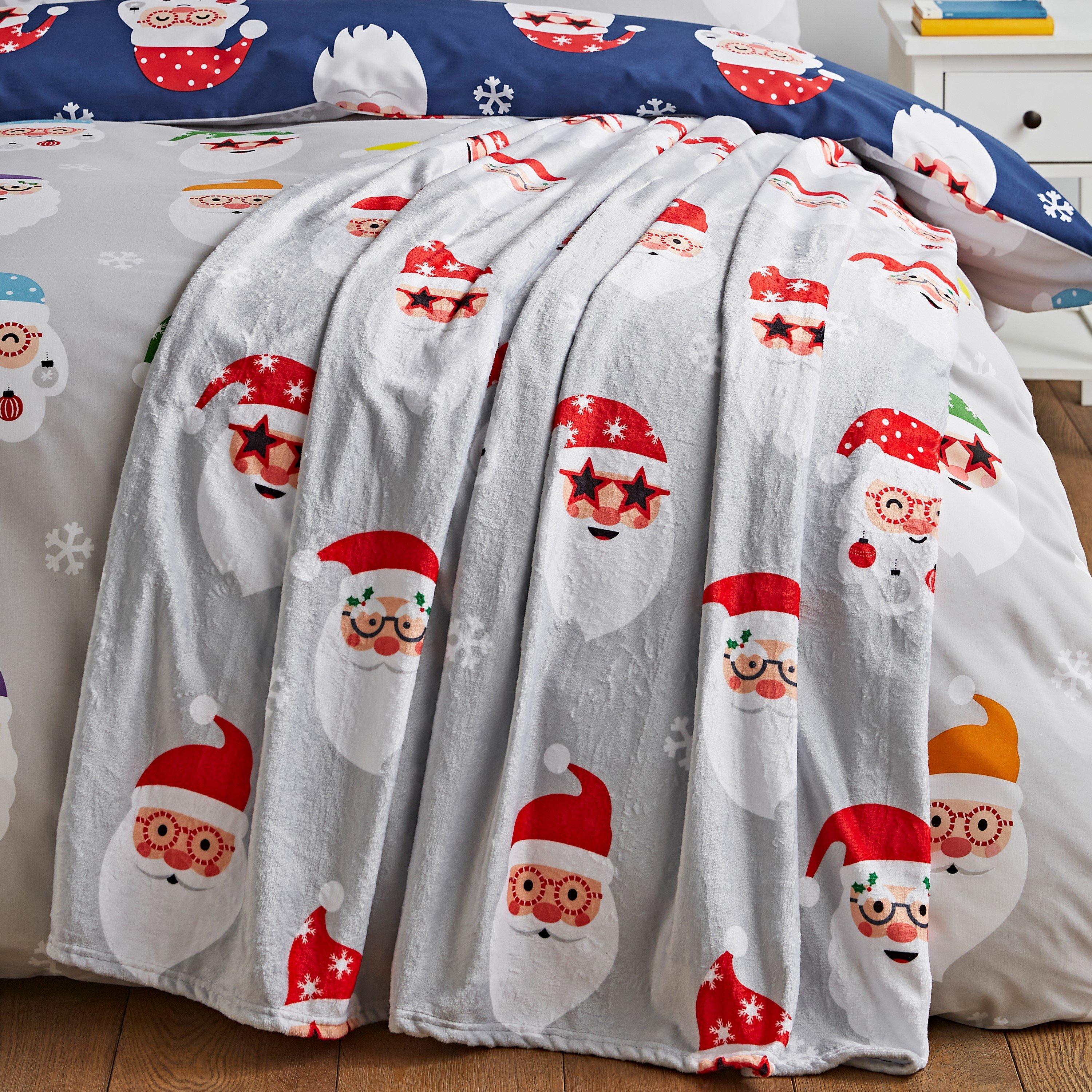 Xmas Santa - Catherine Lansfield - Cather Xmas Throw 64 - 3