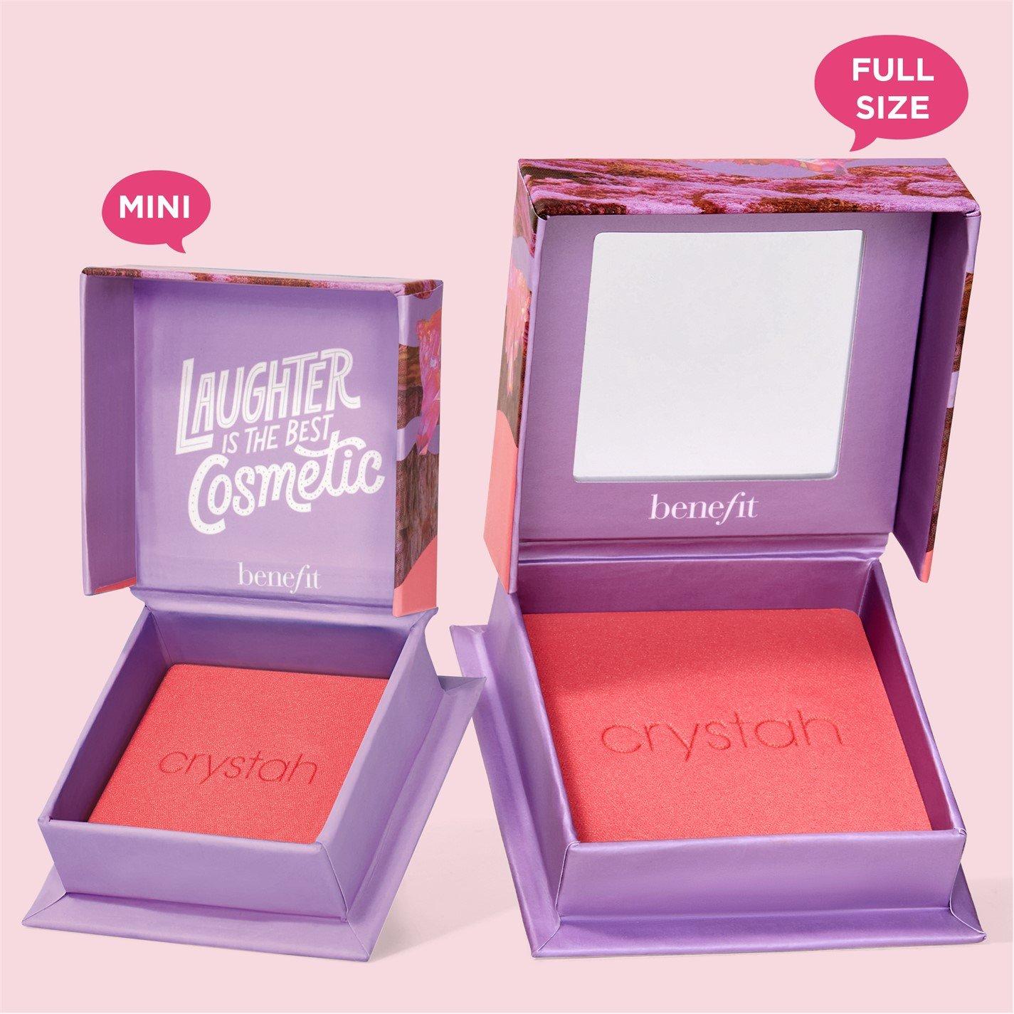 StrawberPink - Benefit - Crystah Strawberry Pink Powder Blusher - 4