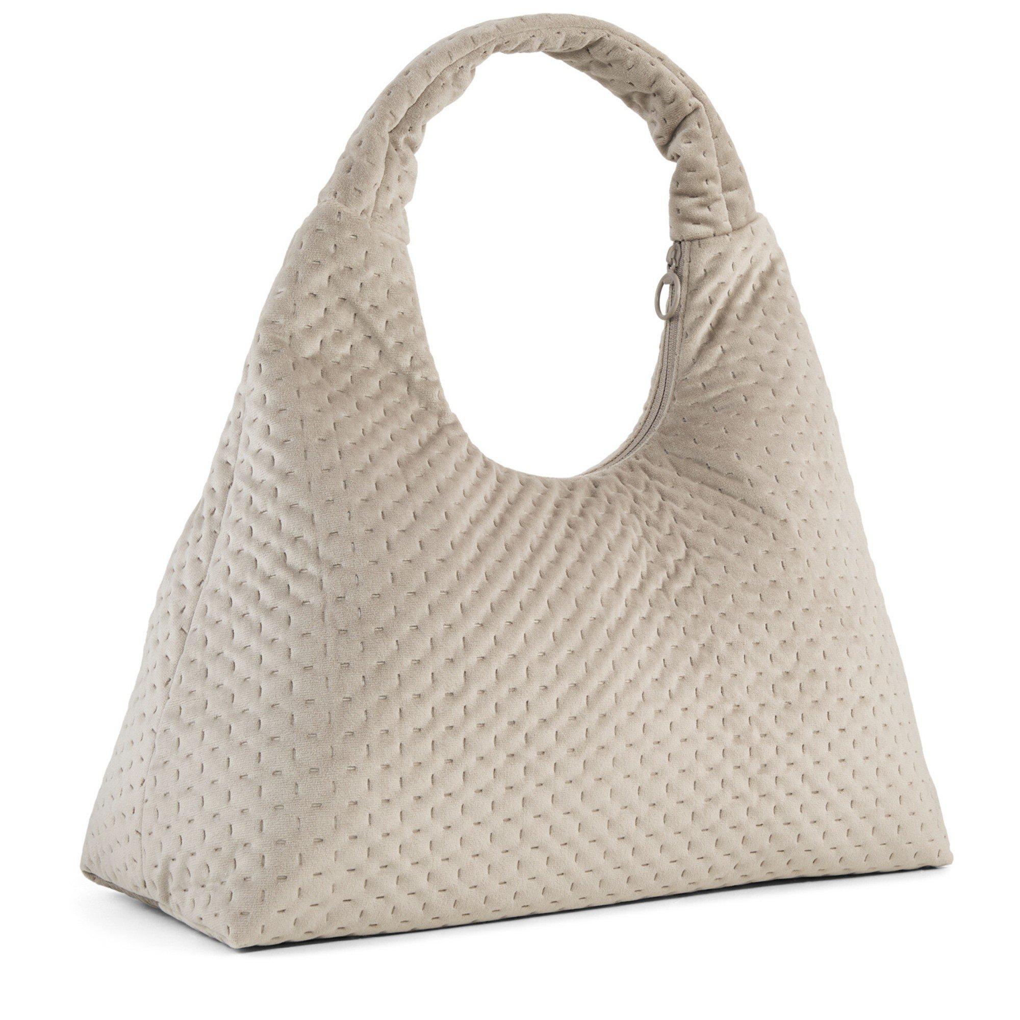 Mouse Gray - Puma - Women's Velvet Prism Shoulder Bag - 2
