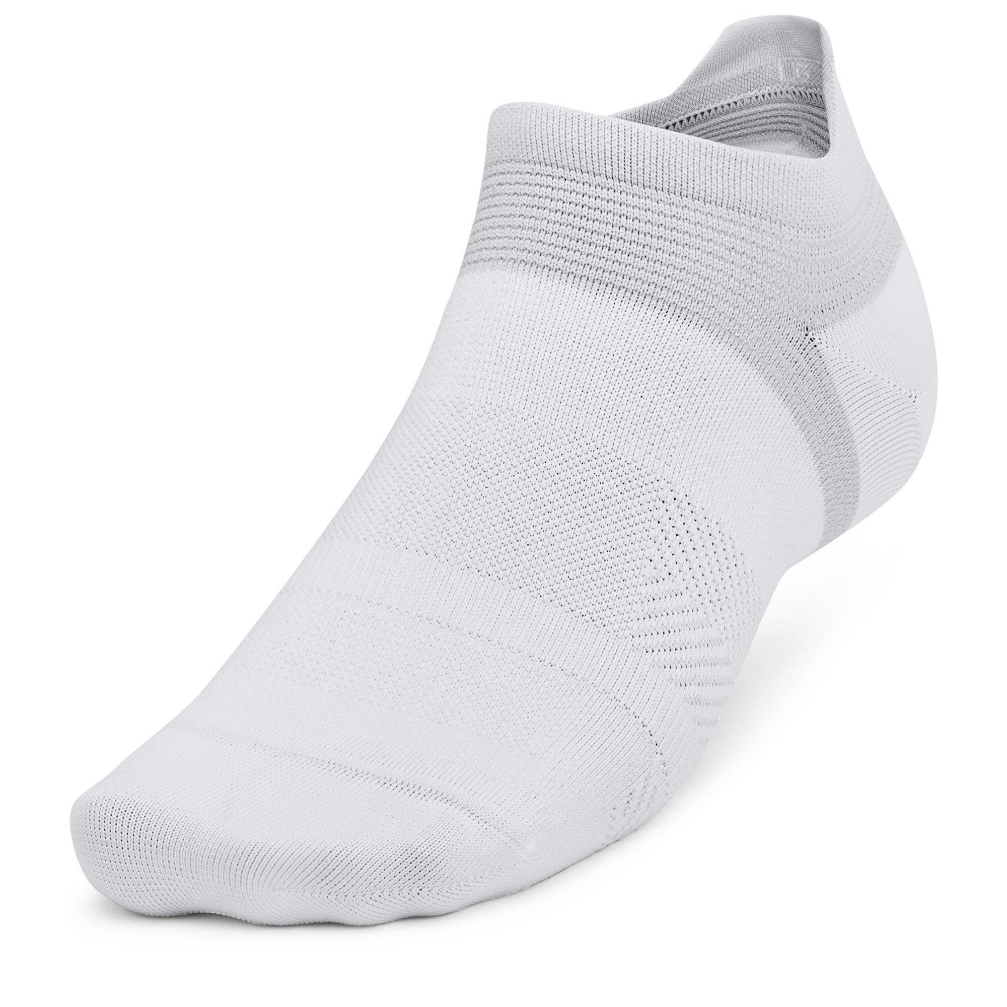 Wht/Transparent - Under Armour - Ad Run Lite 3pk Sock10 - 2