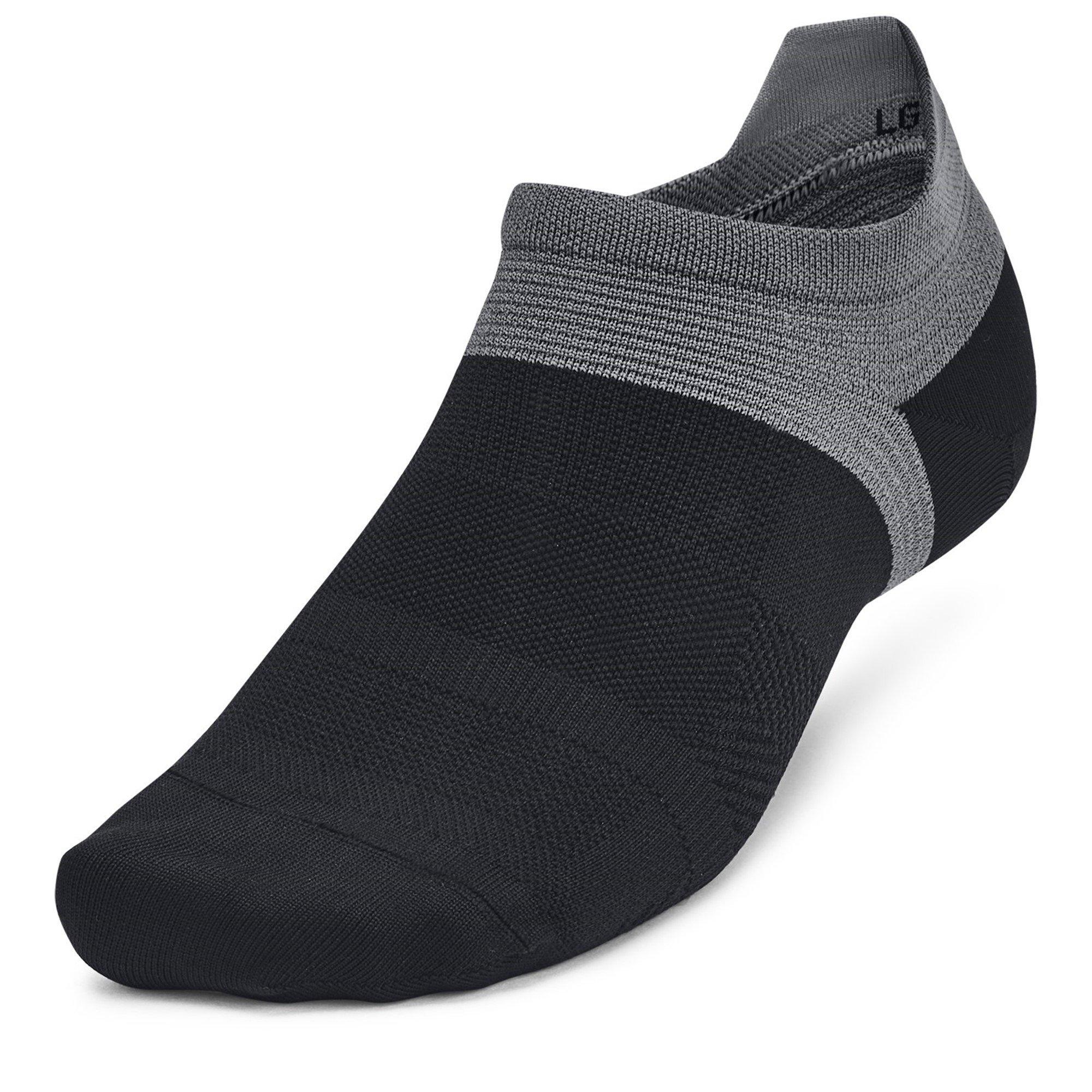 Blk/Reflective - Under Armour - Trainer Socks - 2