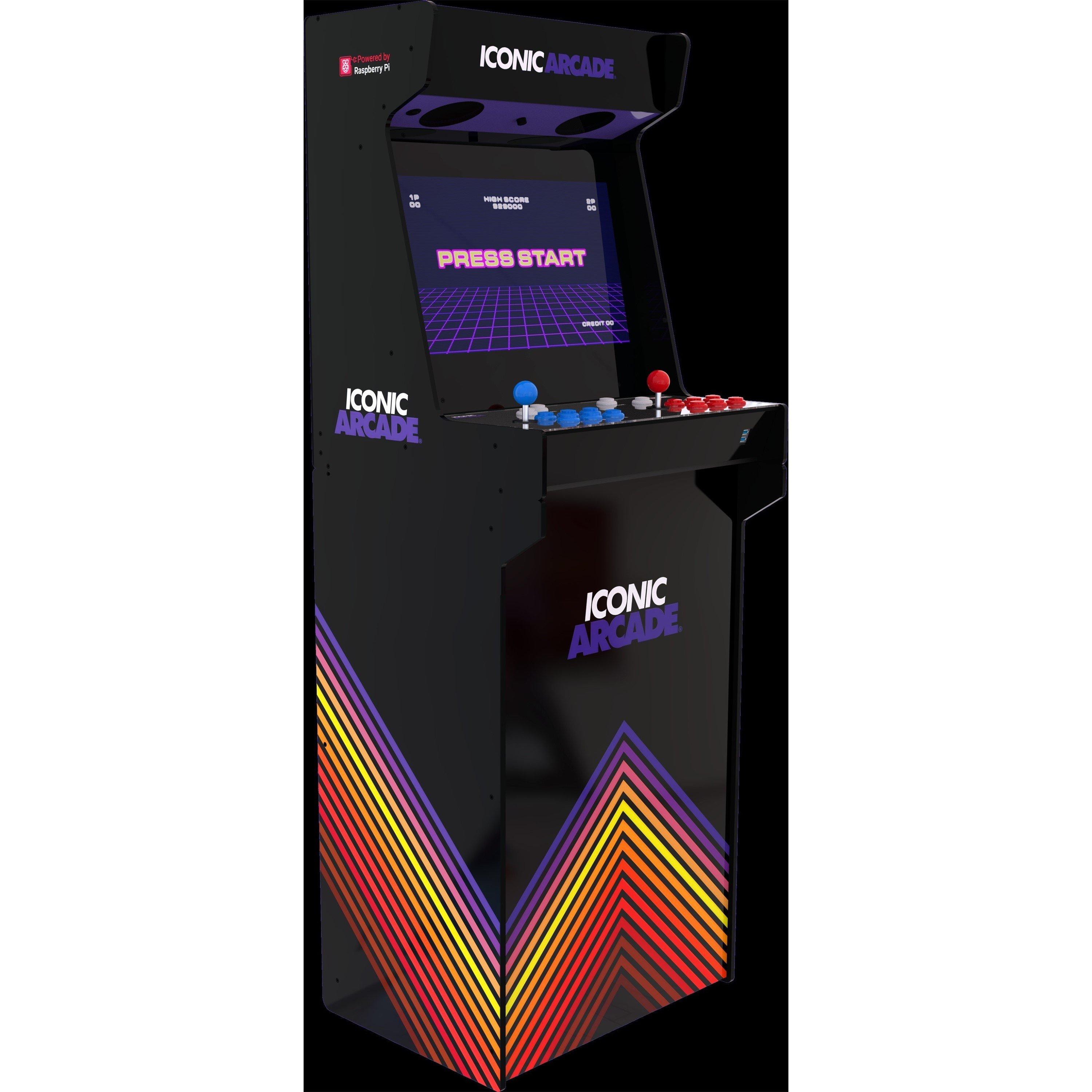 None - Iconic - GAME Iconic Arcade All-In-One Cabinet with Wi-Fi & Bluetooth - 2