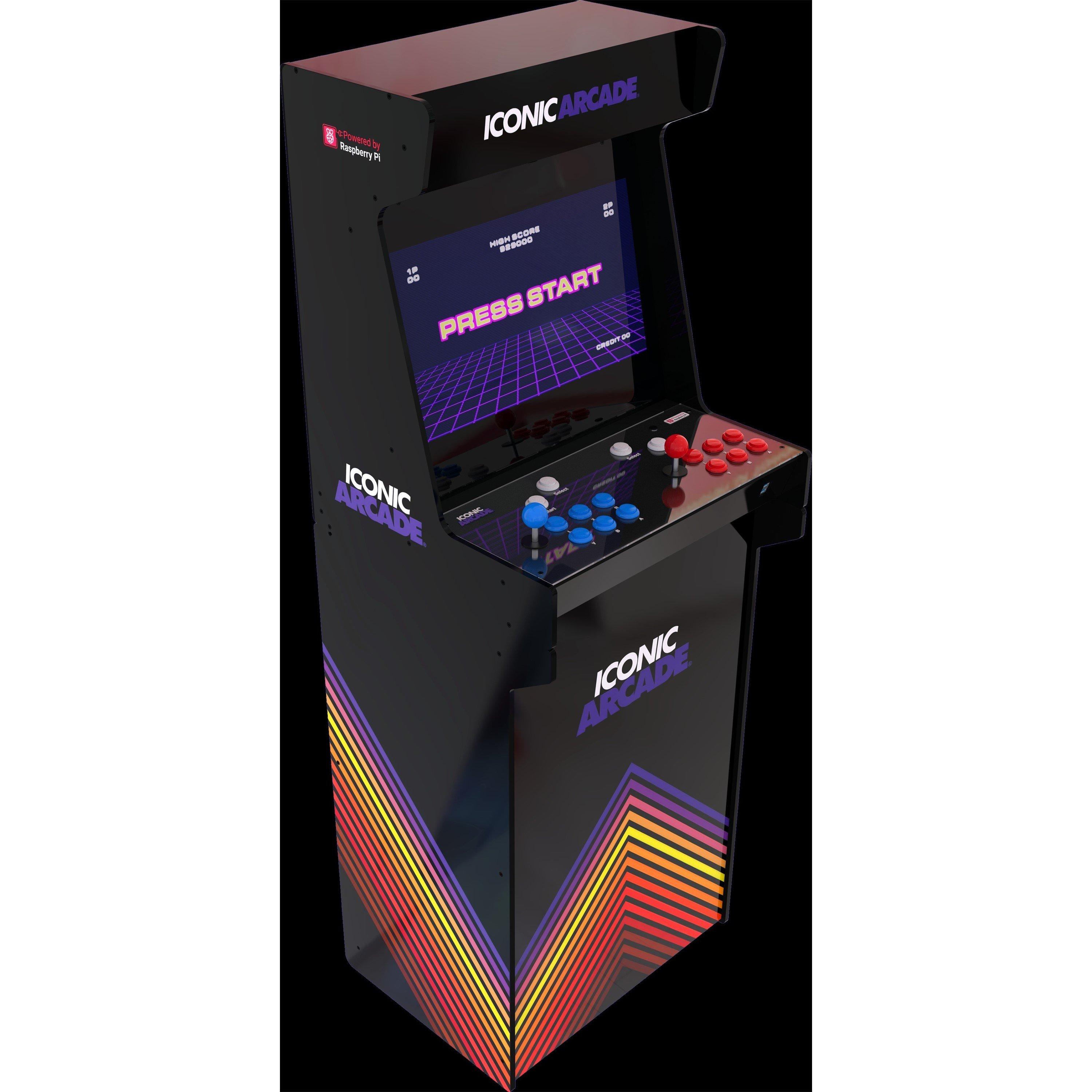 None - Iconic - GAME Iconic Arcade All-In-One Cabinet with Wi-Fi & Bluetooth - 5
