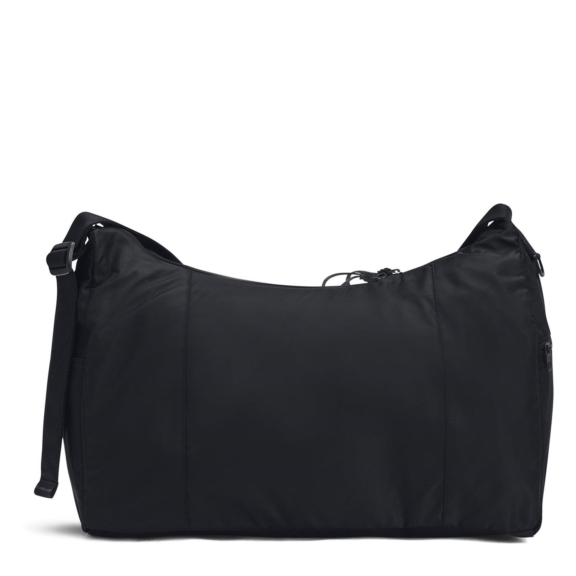 Black/Black - Under Armour - Under Studio Slouchy Duffel Bag - 3