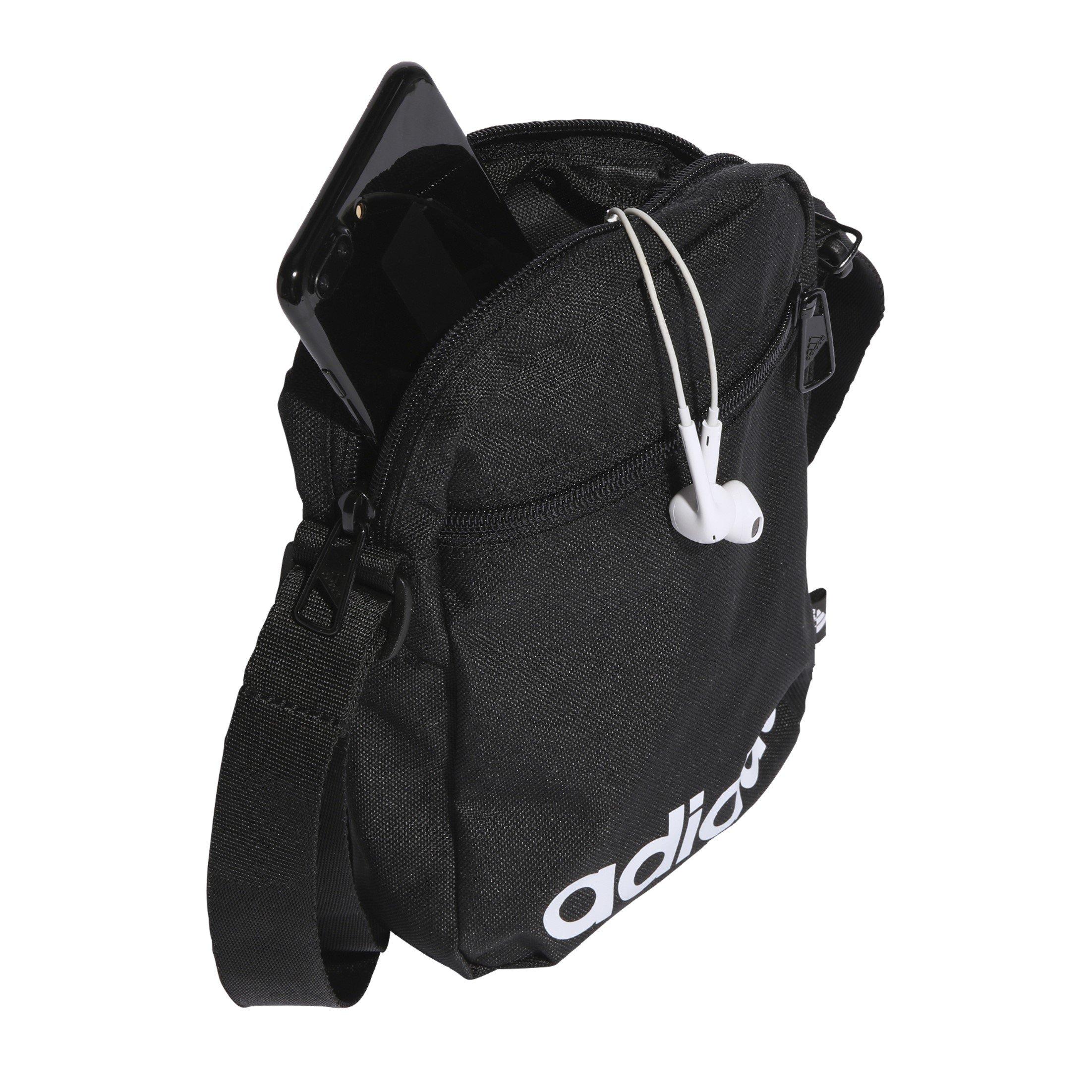 Black/White - adidas - Linear Organizer Shoulder Bag - 4