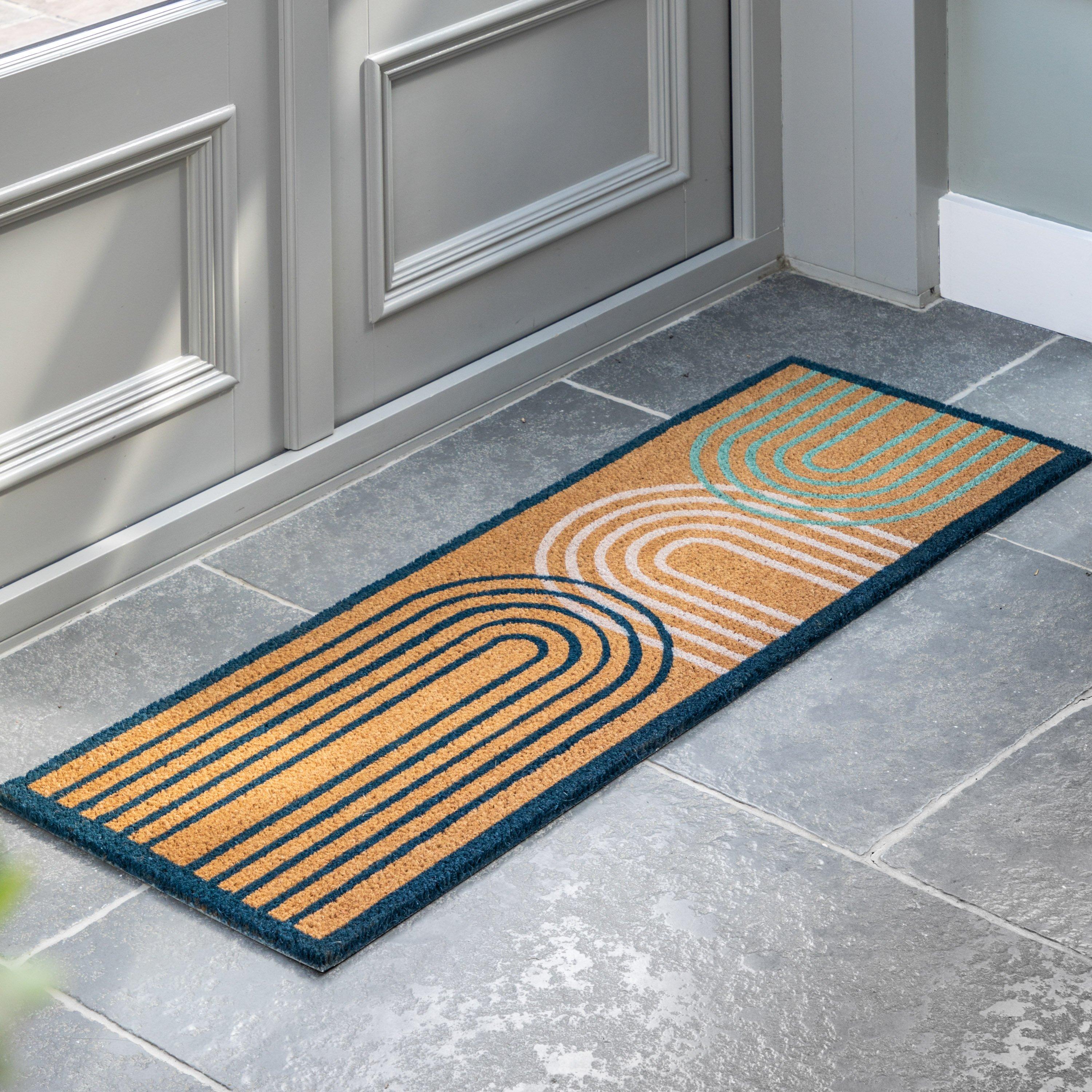 40 x 120 cm - Gallery - Ikat Arch Double Doormat - 2