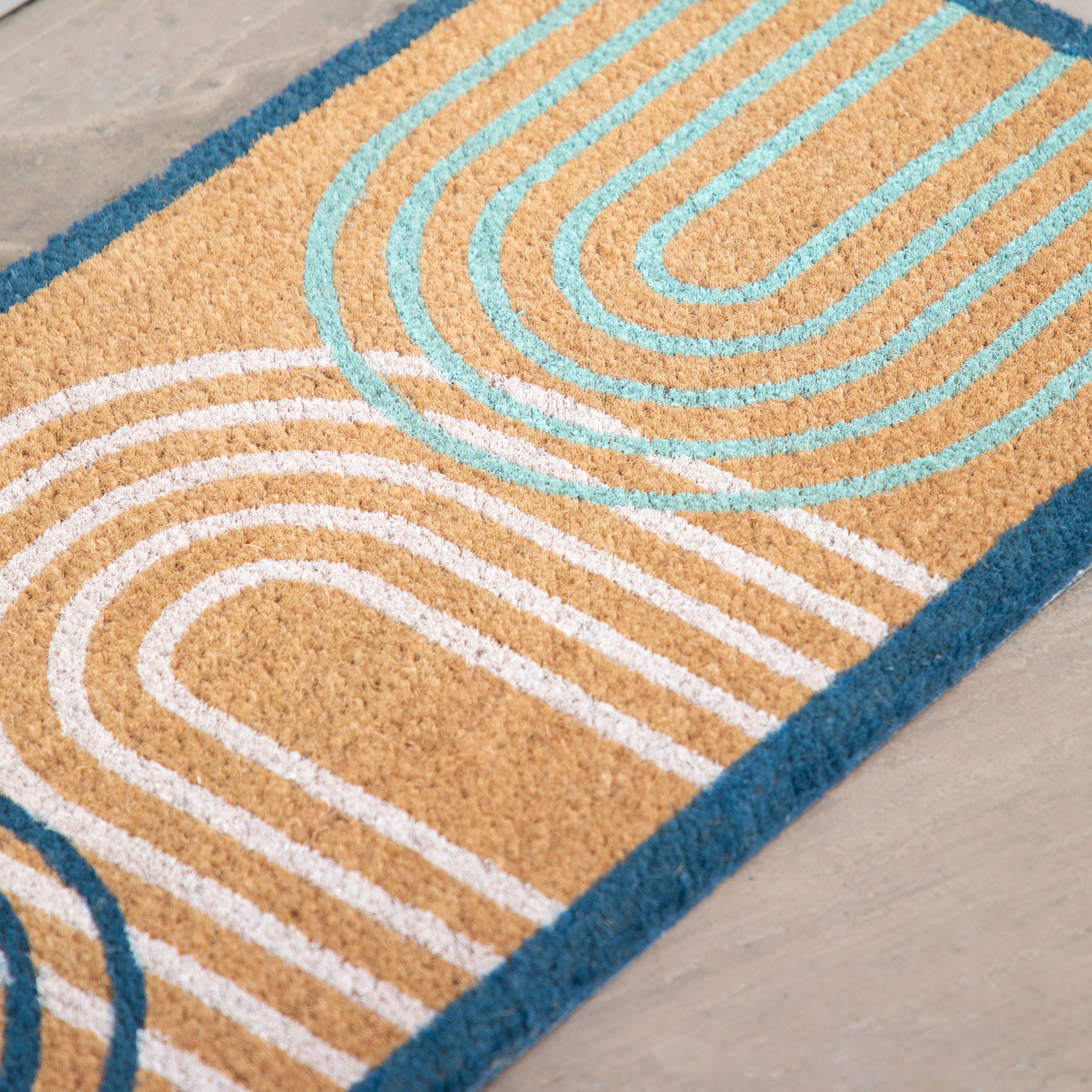 40 x 120 cm - Gallery - Ikat Arch Double Doormat - 3