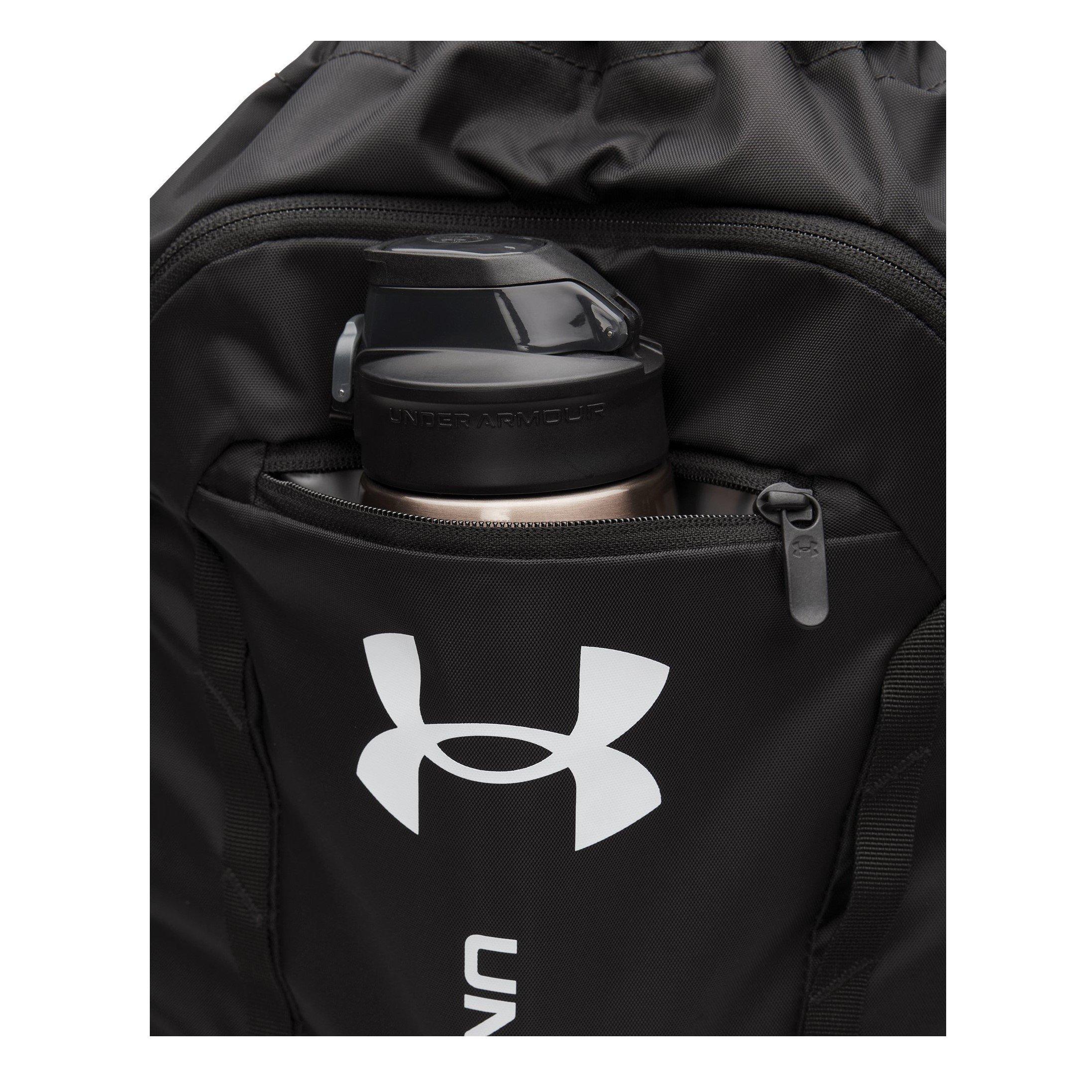 Black/Blk/White - Under Armour - Gym Drawstring Bag - 6