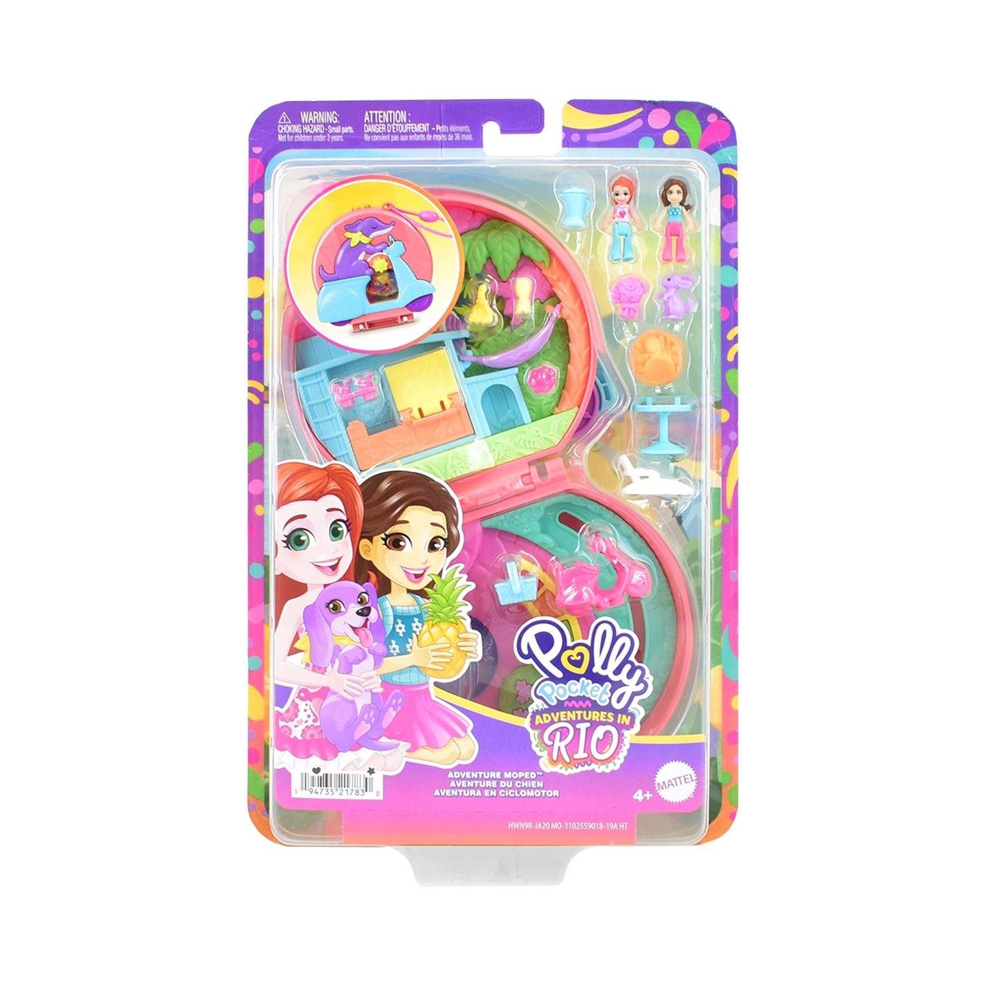 Multi - Polly Pocket - Adventure Moped Playset - 1