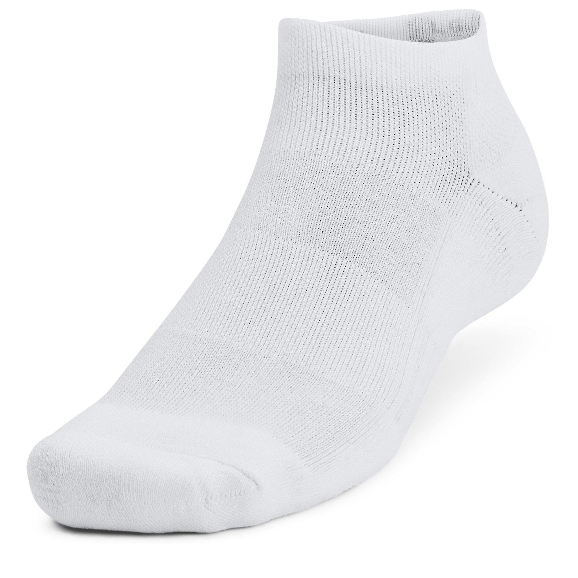 White/Wht/Black - Under Armour - Low Cut Trainer Socks - 2