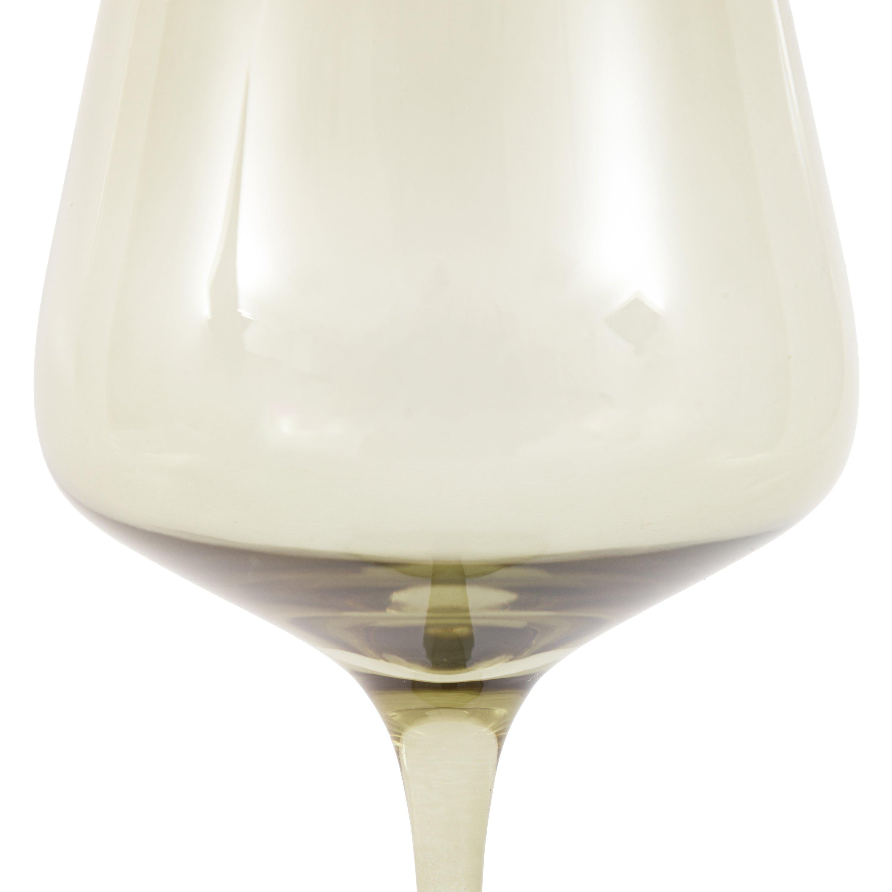 Smokey Green - Gallery - Wine Glass Smokey Green (4pk) - 5