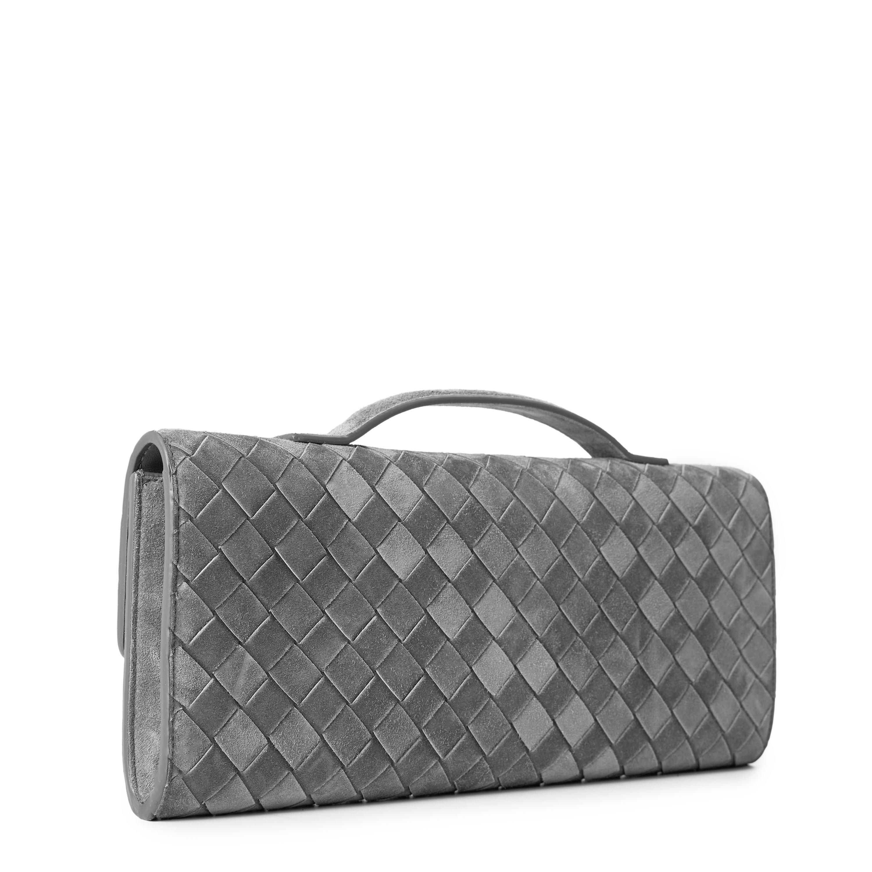 Obsidian Grey - Bottega Veneta - Andiamo Clutch - 2