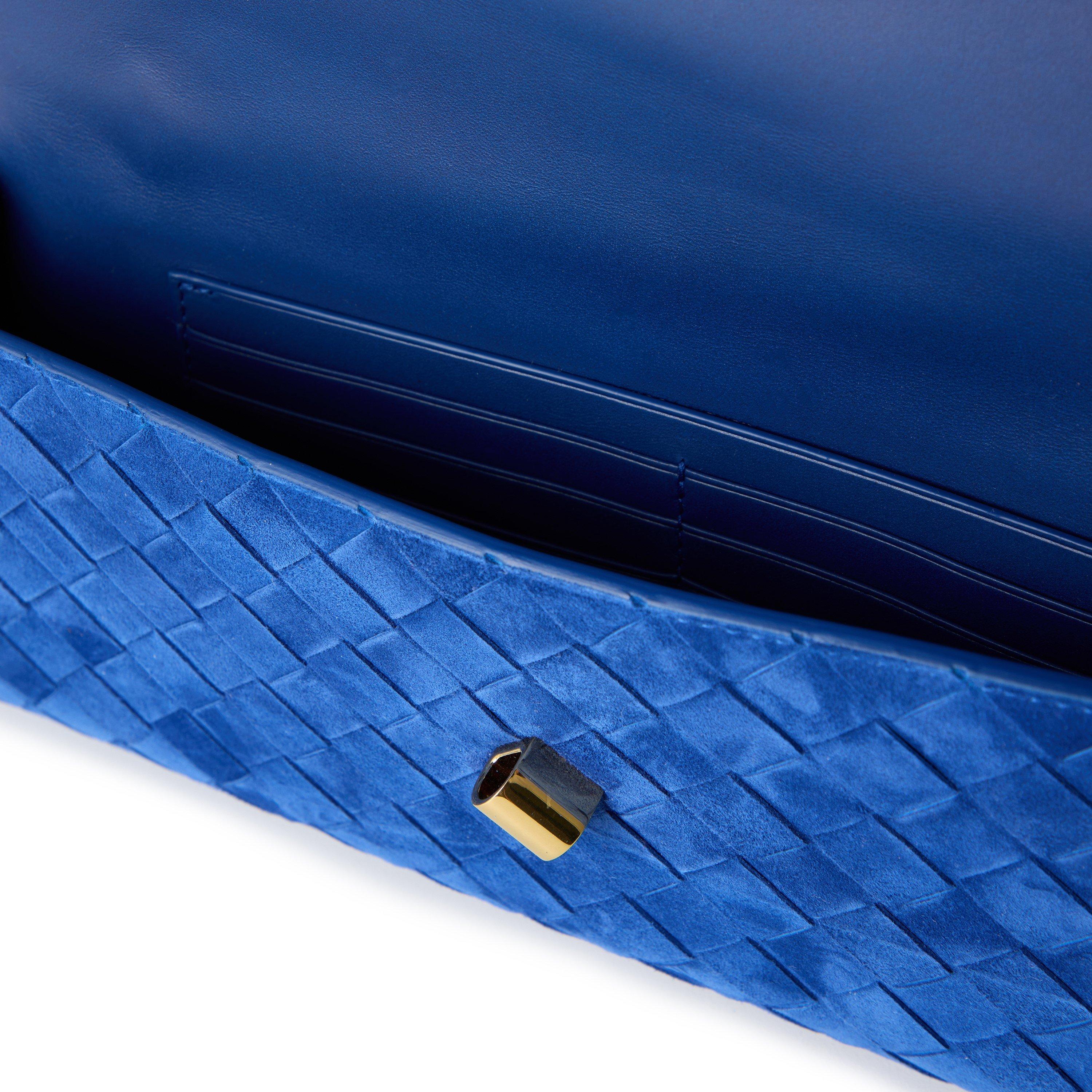 Blue Royal - Bottega Veneta - BV Sue Andiamo Cltch Ld62 - 4