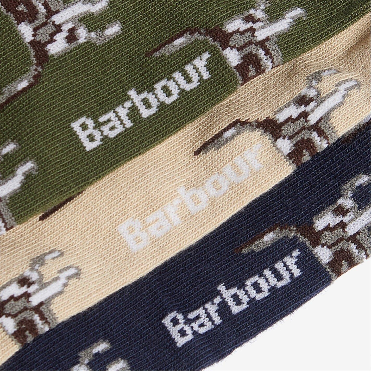 Forest Mist - Barbour - Pointer Dog Socks Gift Box - 2